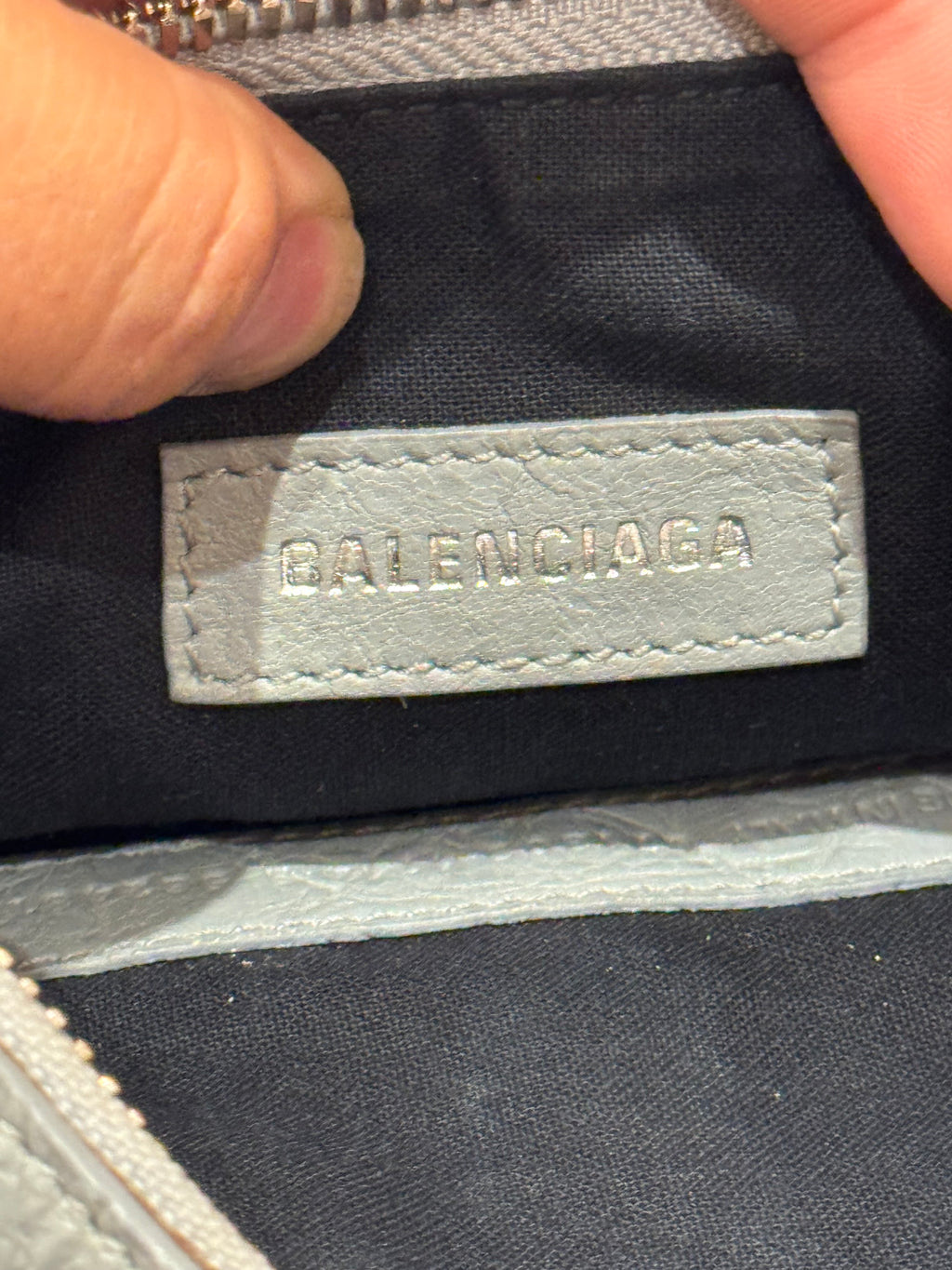 Balenciaga Le Cagole XS Light Ash Blue