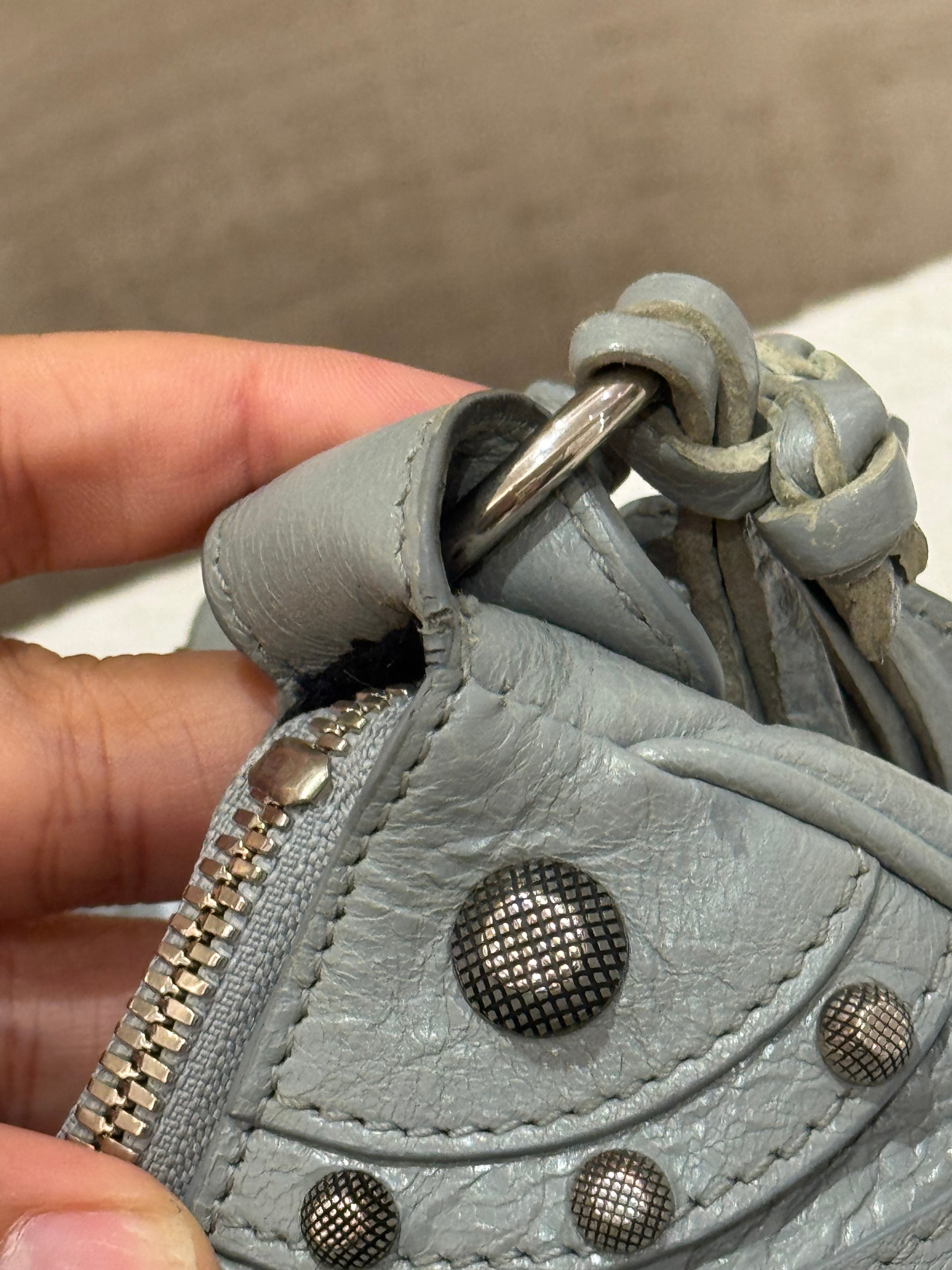 Balenciaga Le Cagole XS Light Ash Blue
