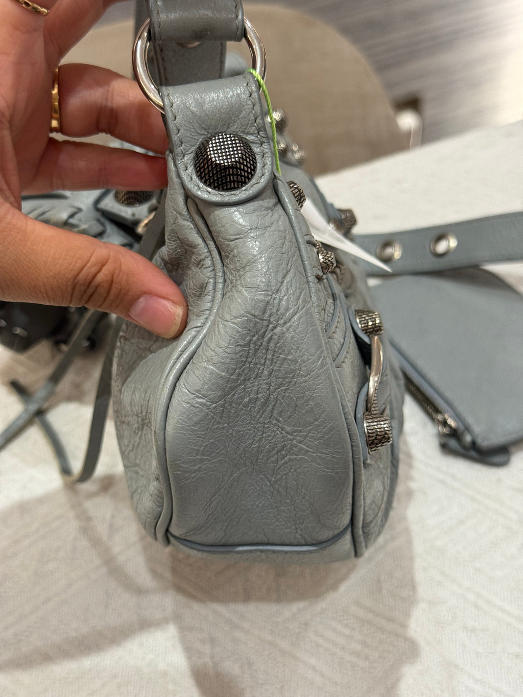 Balenciaga Le Cagole XS Light Ash Blue