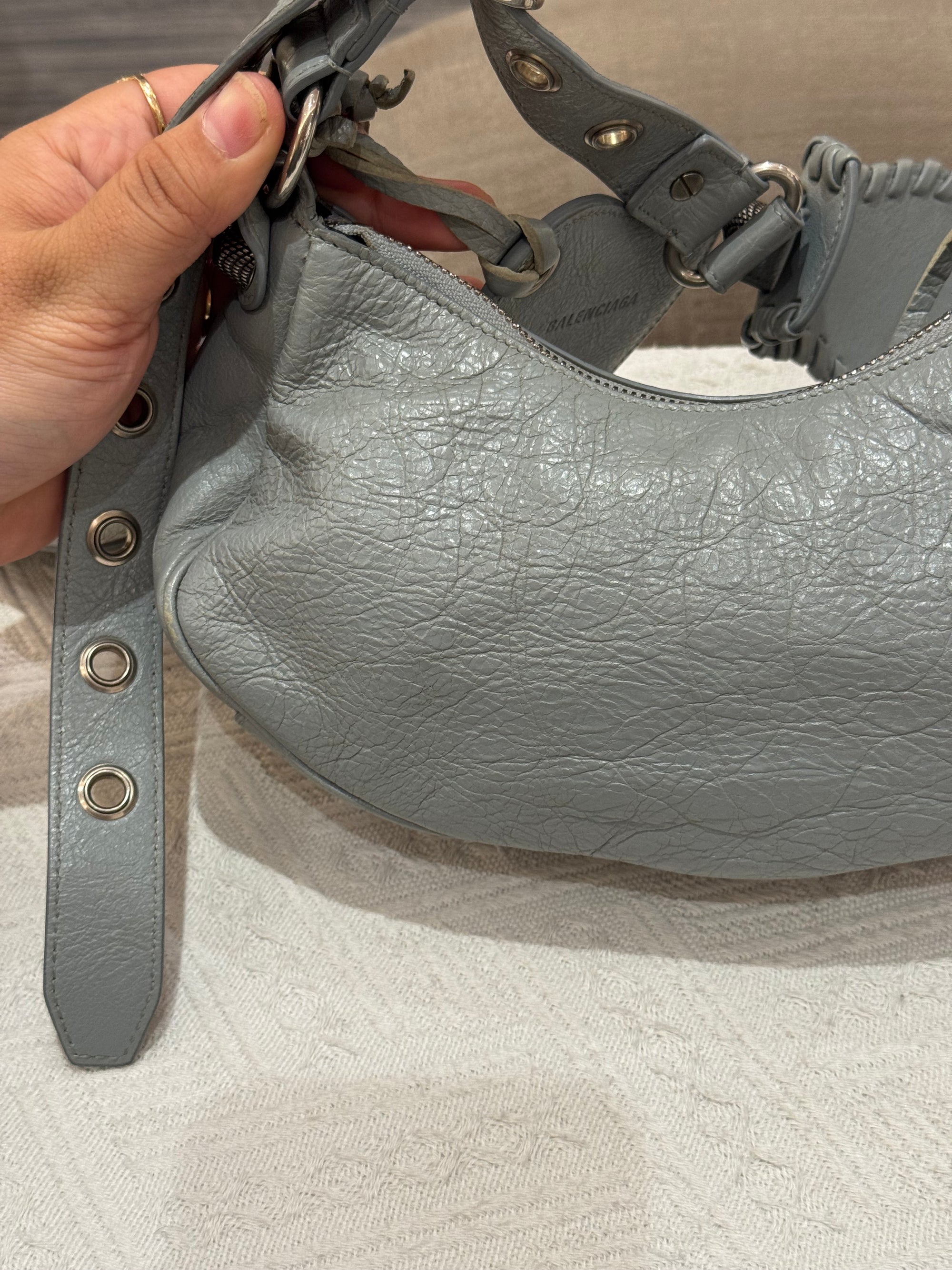 Balenciaga Le Cagole XS Light Ash Blue