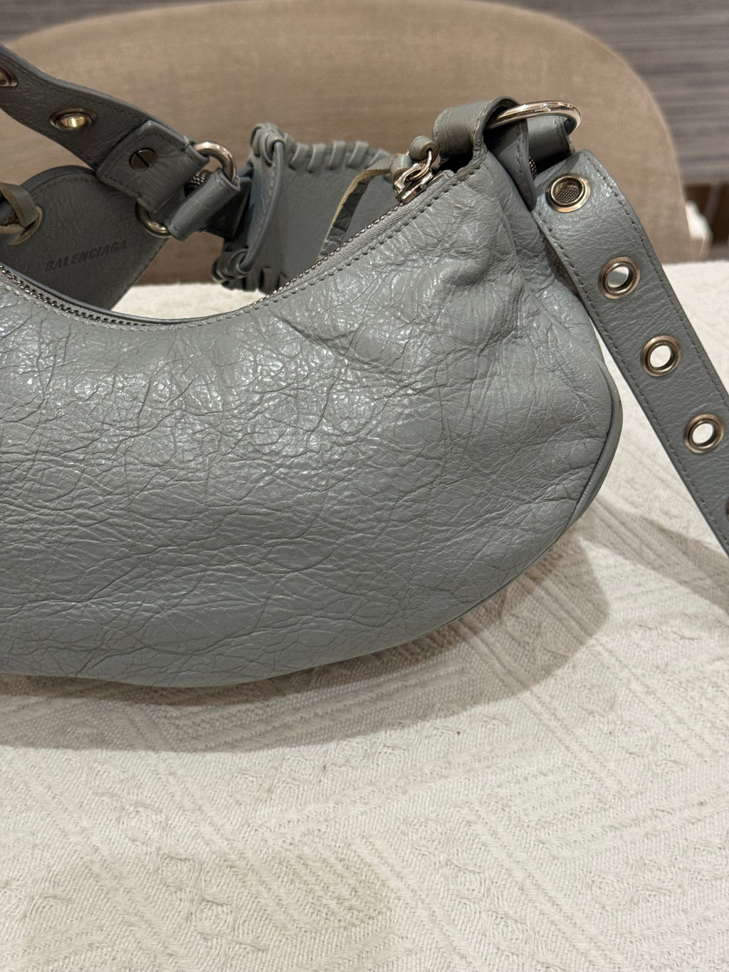 Balenciaga Le Cagole XS Light Ash Blue