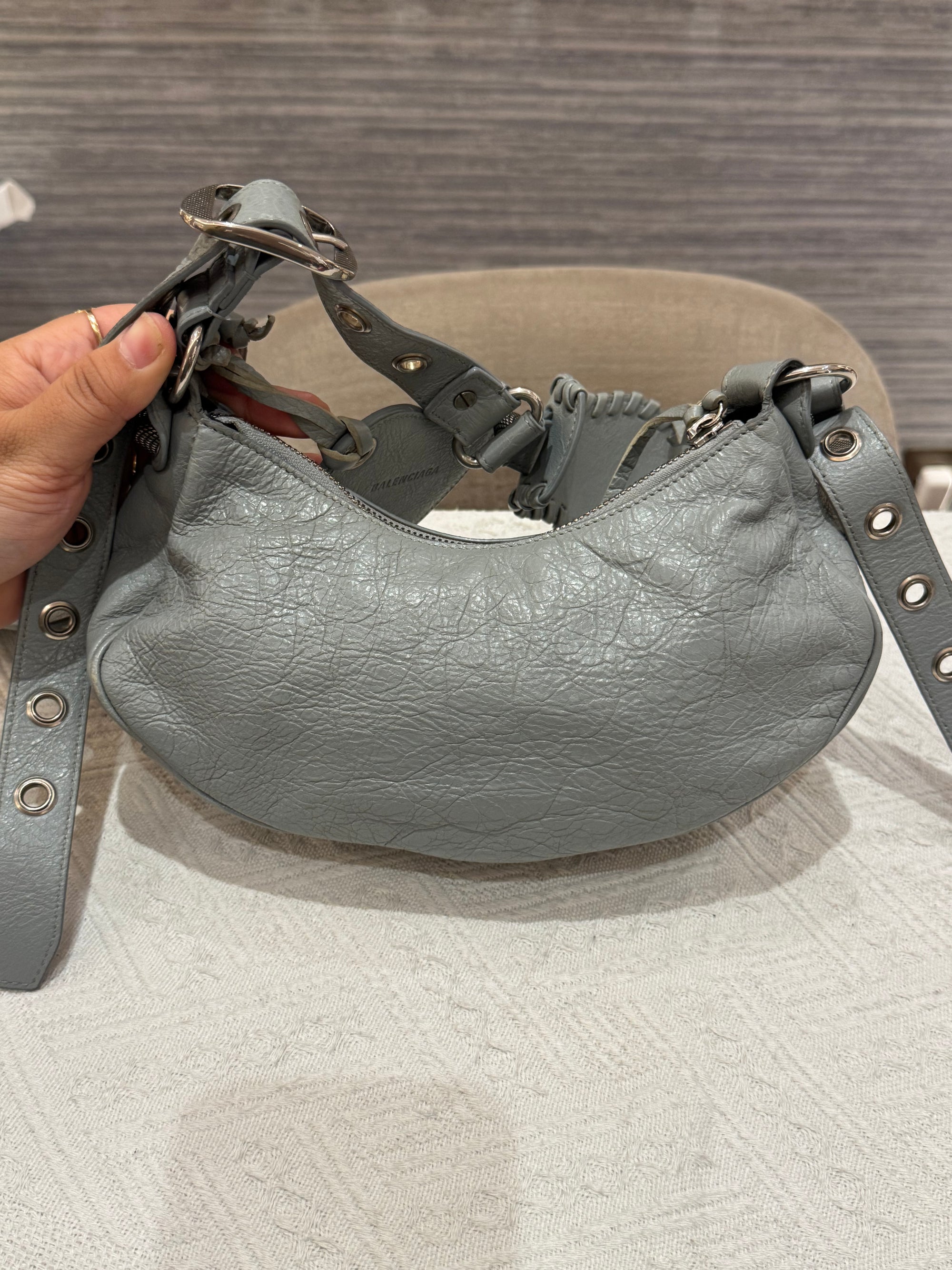 Balenciaga Le Cagole XS Light Ash Blue
