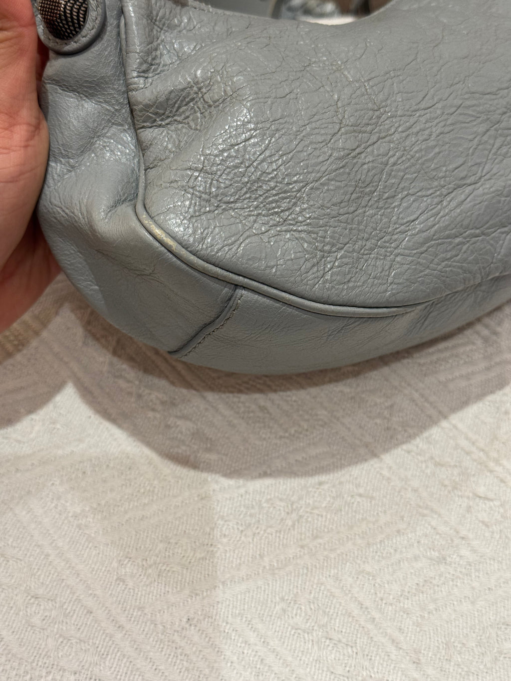 Balenciaga Le Cagole XS Light Ash Blue