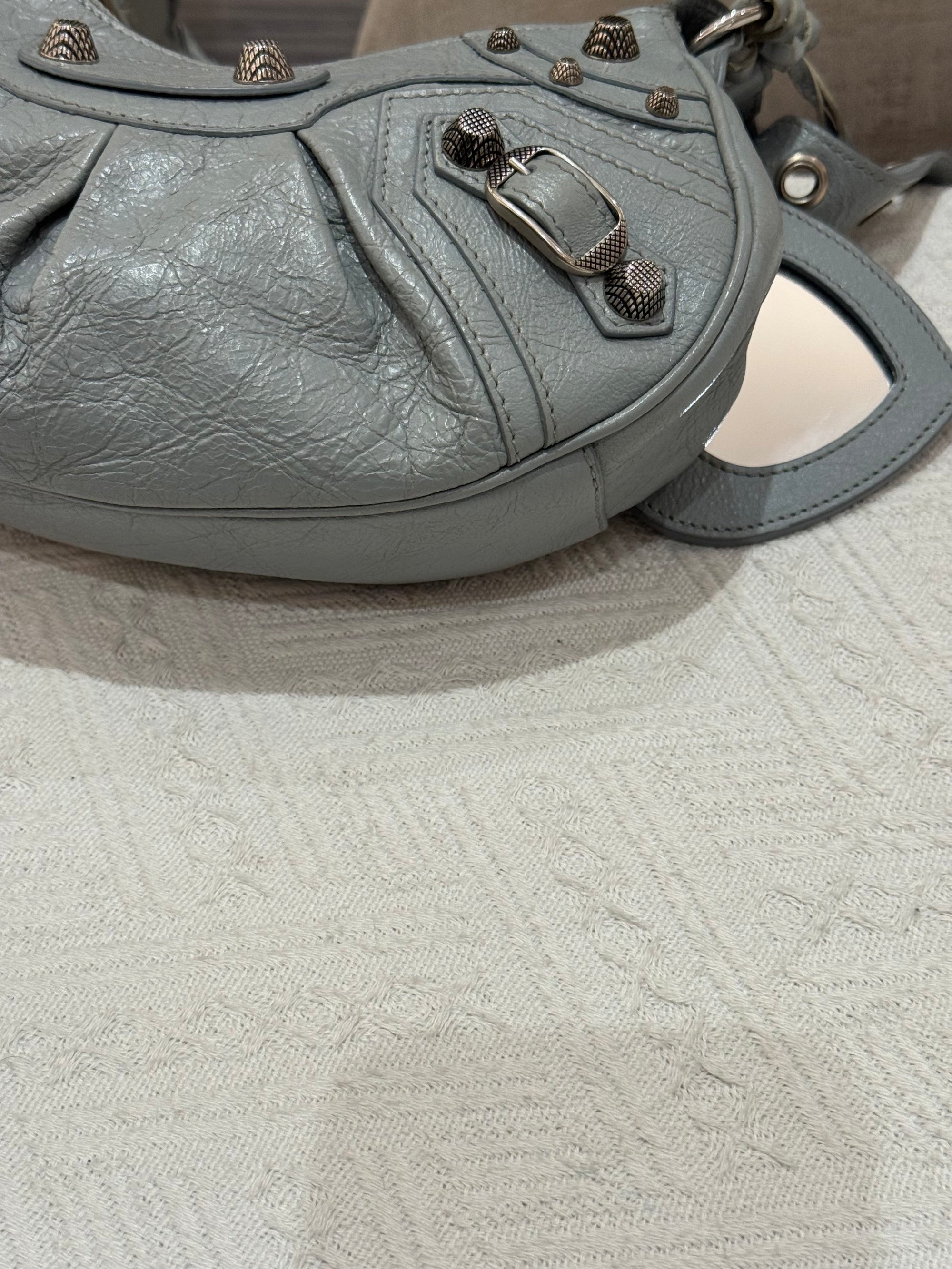 Balenciaga Le Cagole XS Light Ash Blue
