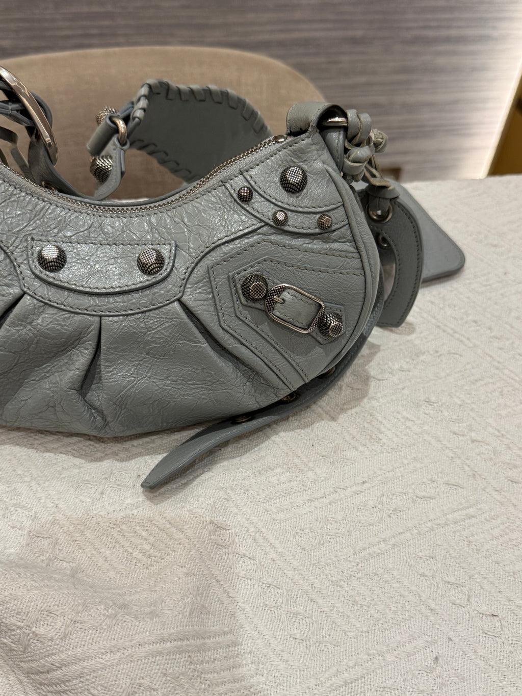 Balenciaga Le Cagole XS Light Ash Blue