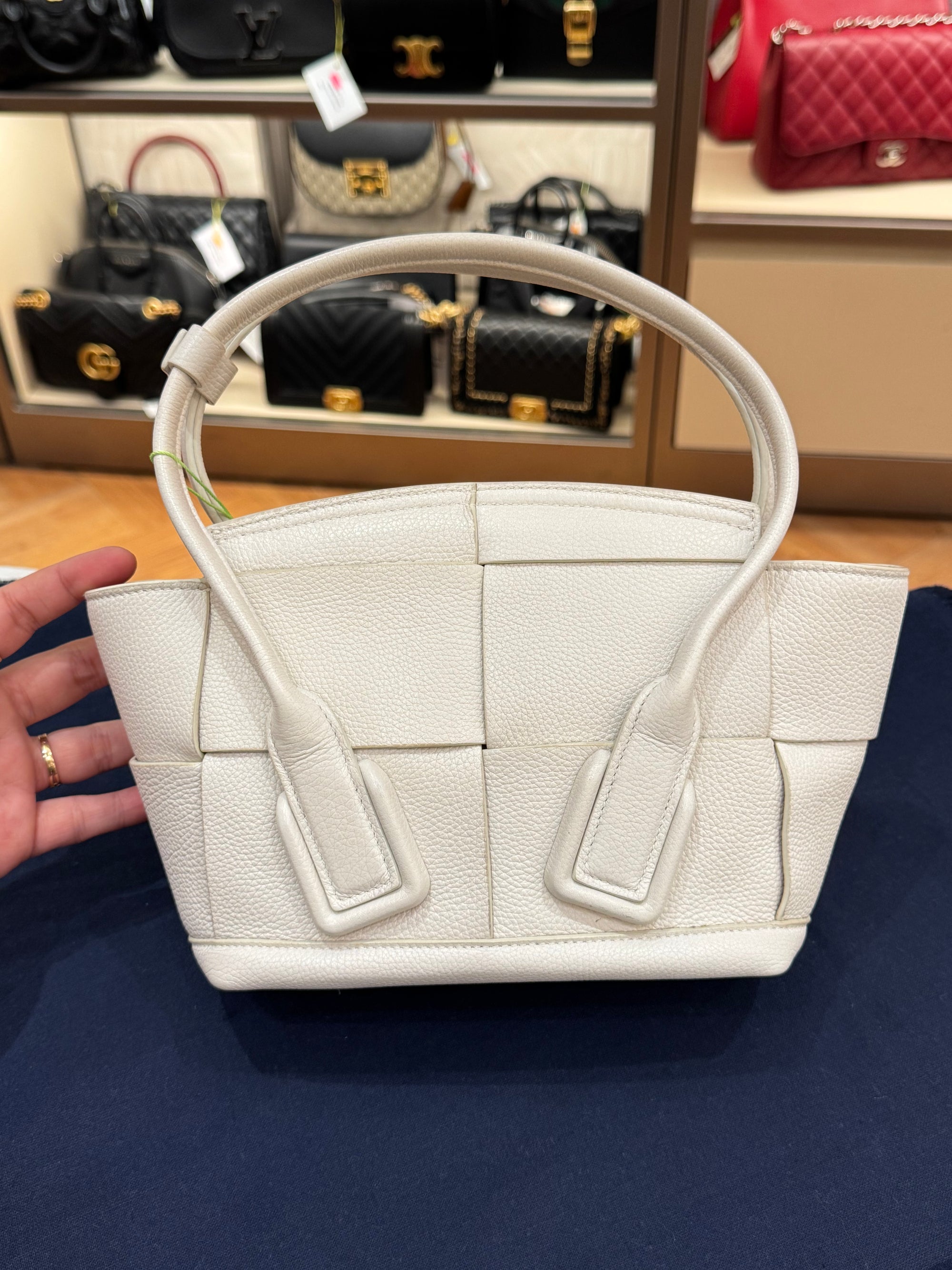 Bottega Veneta Mini Arco White