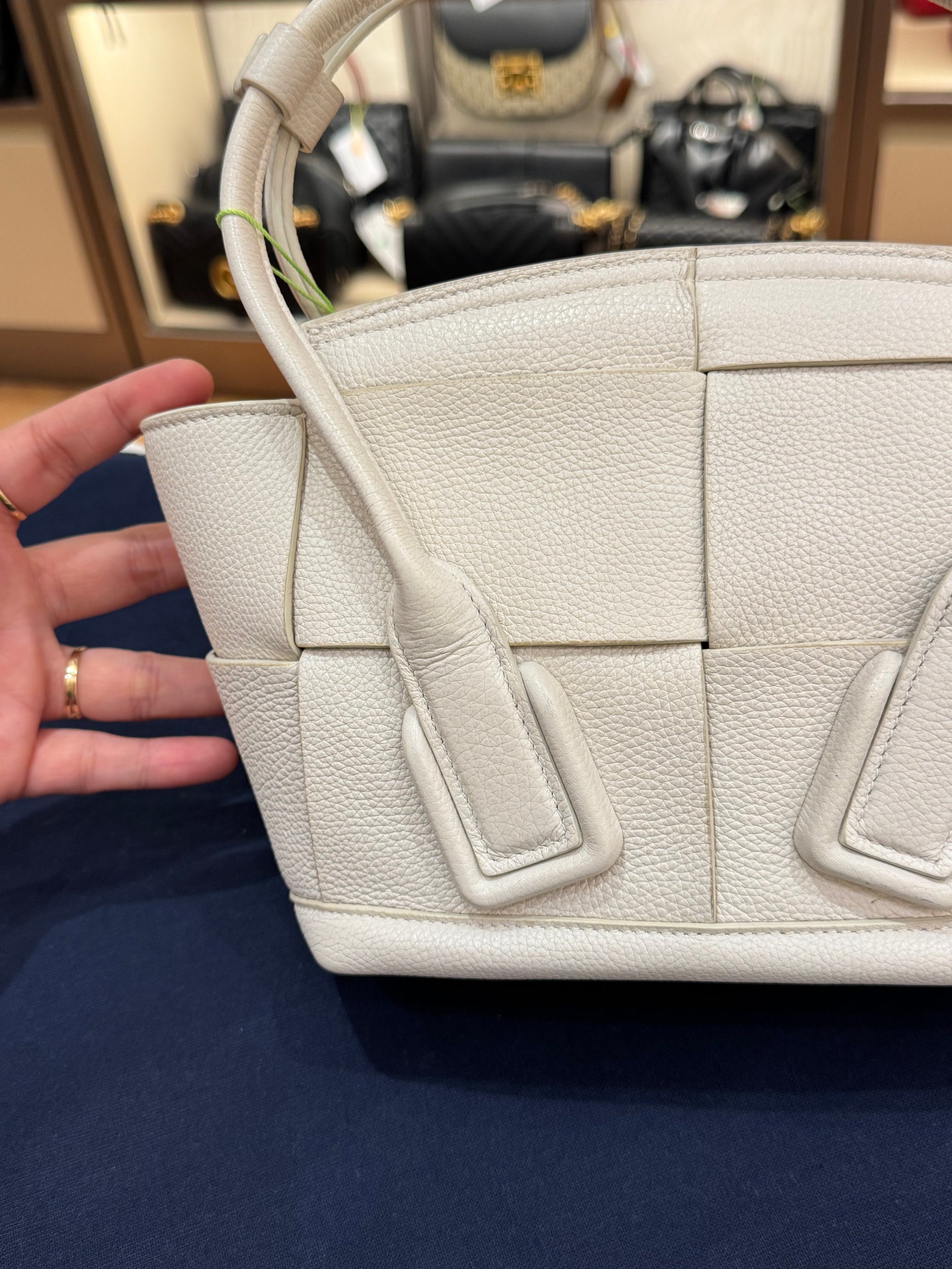 Bottega Veneta Mini Arco White