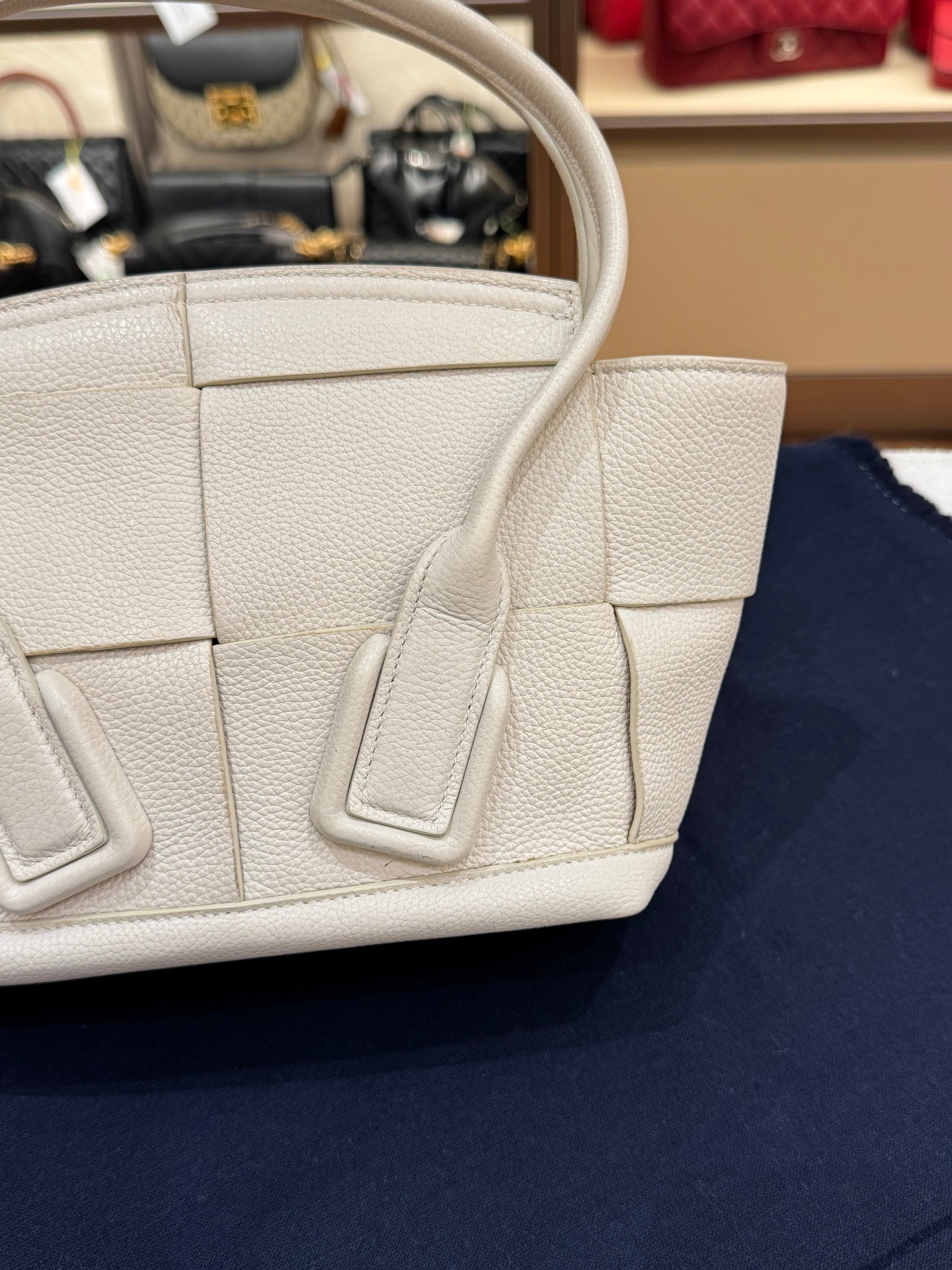 Bottega Veneta Mini Arco White