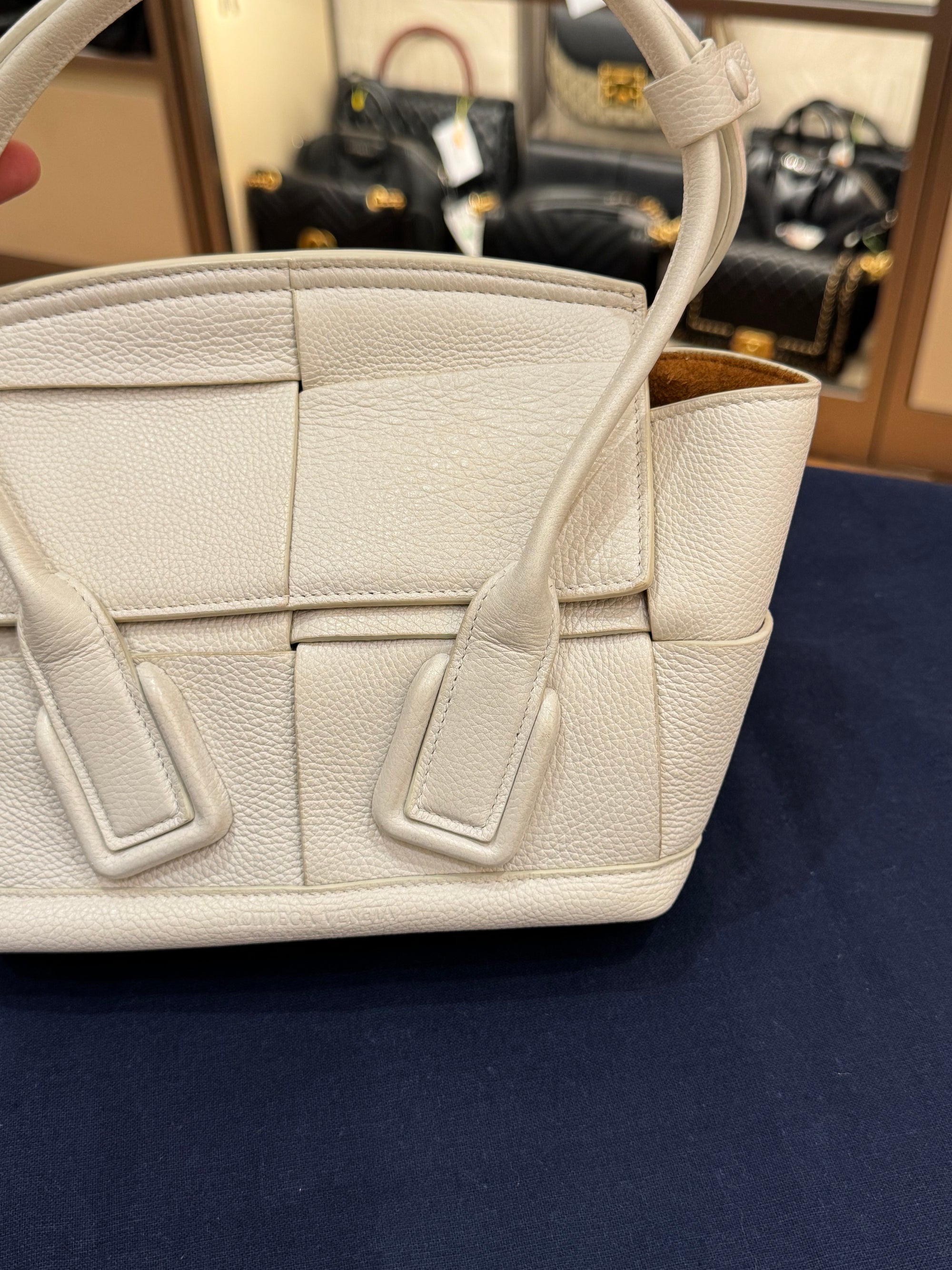 Bottega Veneta Mini Arco White