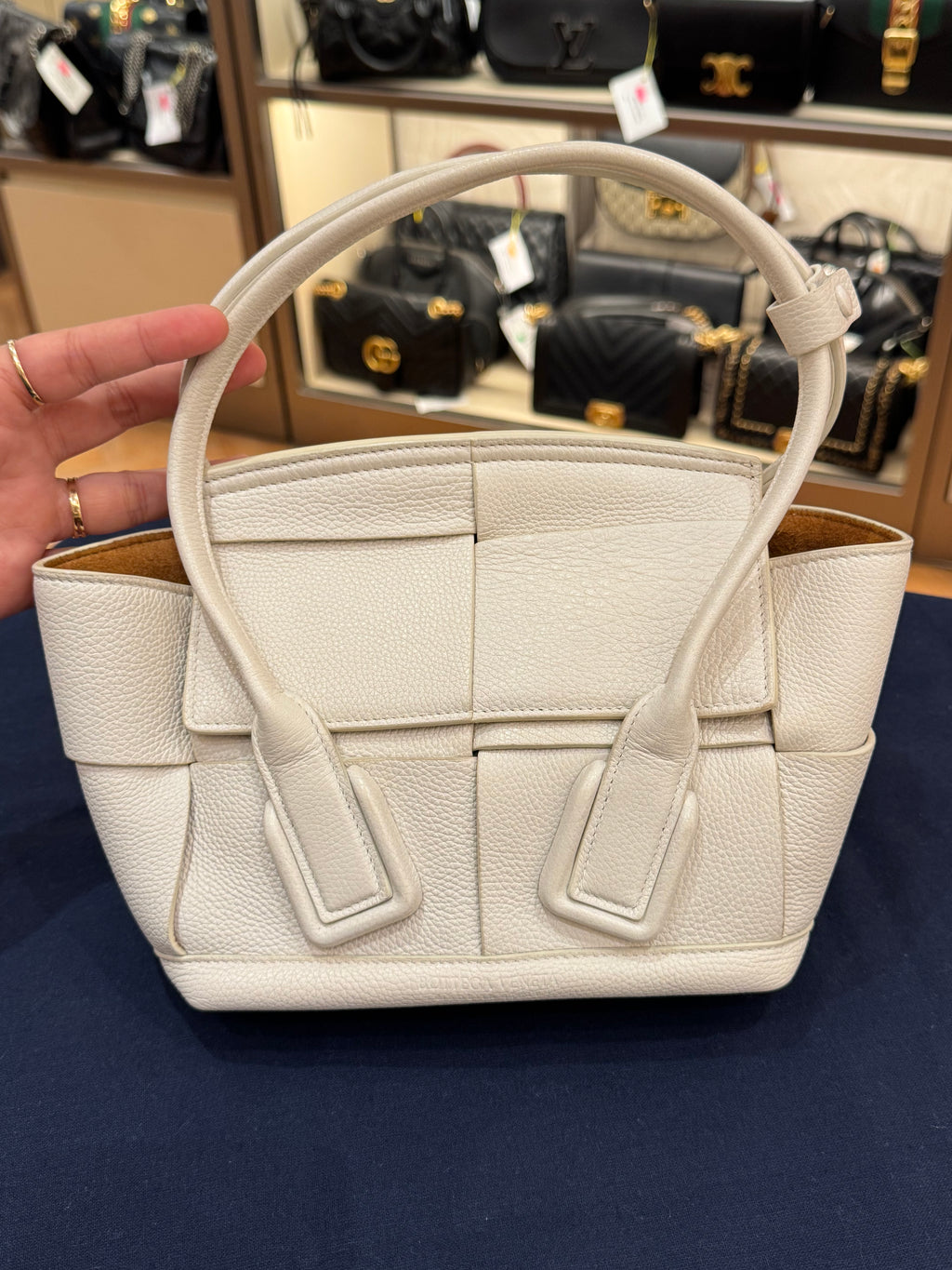 Bottega Veneta Mini Arco White