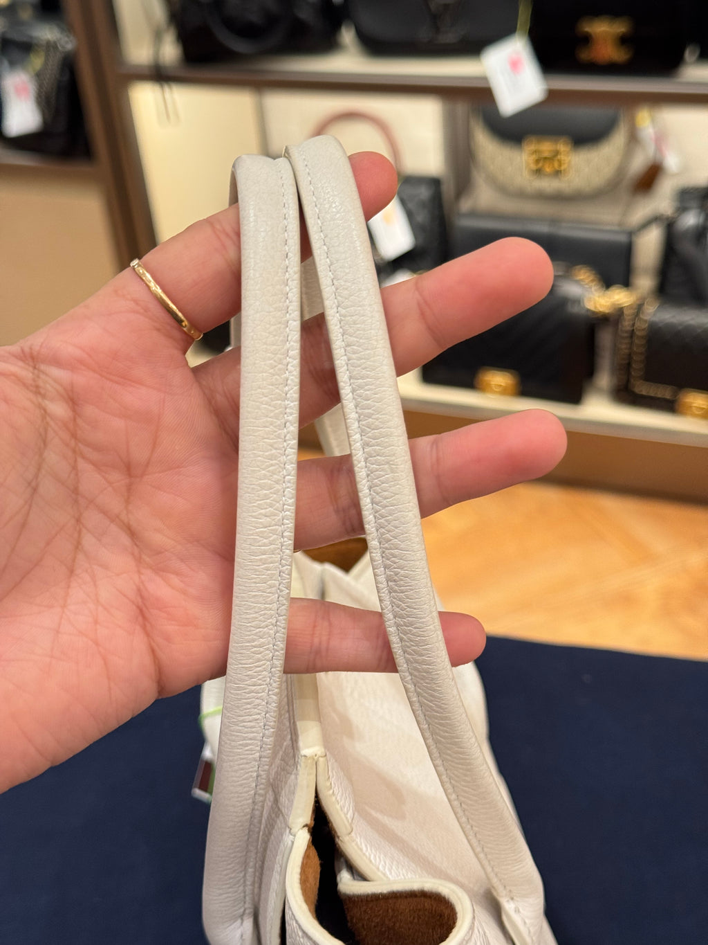 Bottega Veneta Mini Arco White