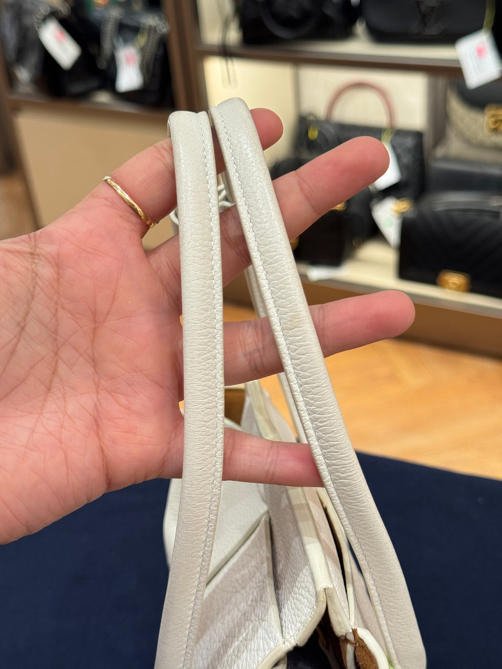 Bottega Veneta Mini Arco White