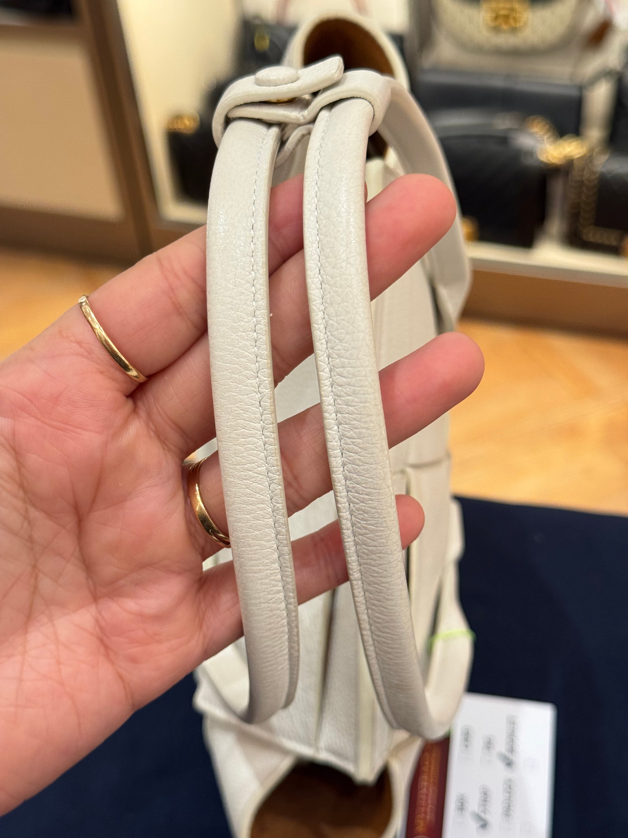 Bottega Veneta Mini Arco White