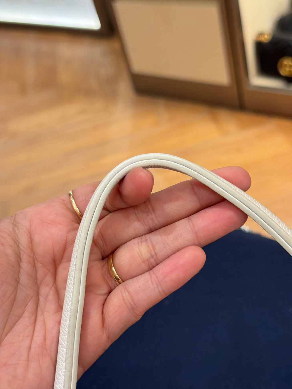 Bottega Veneta Mini Arco White