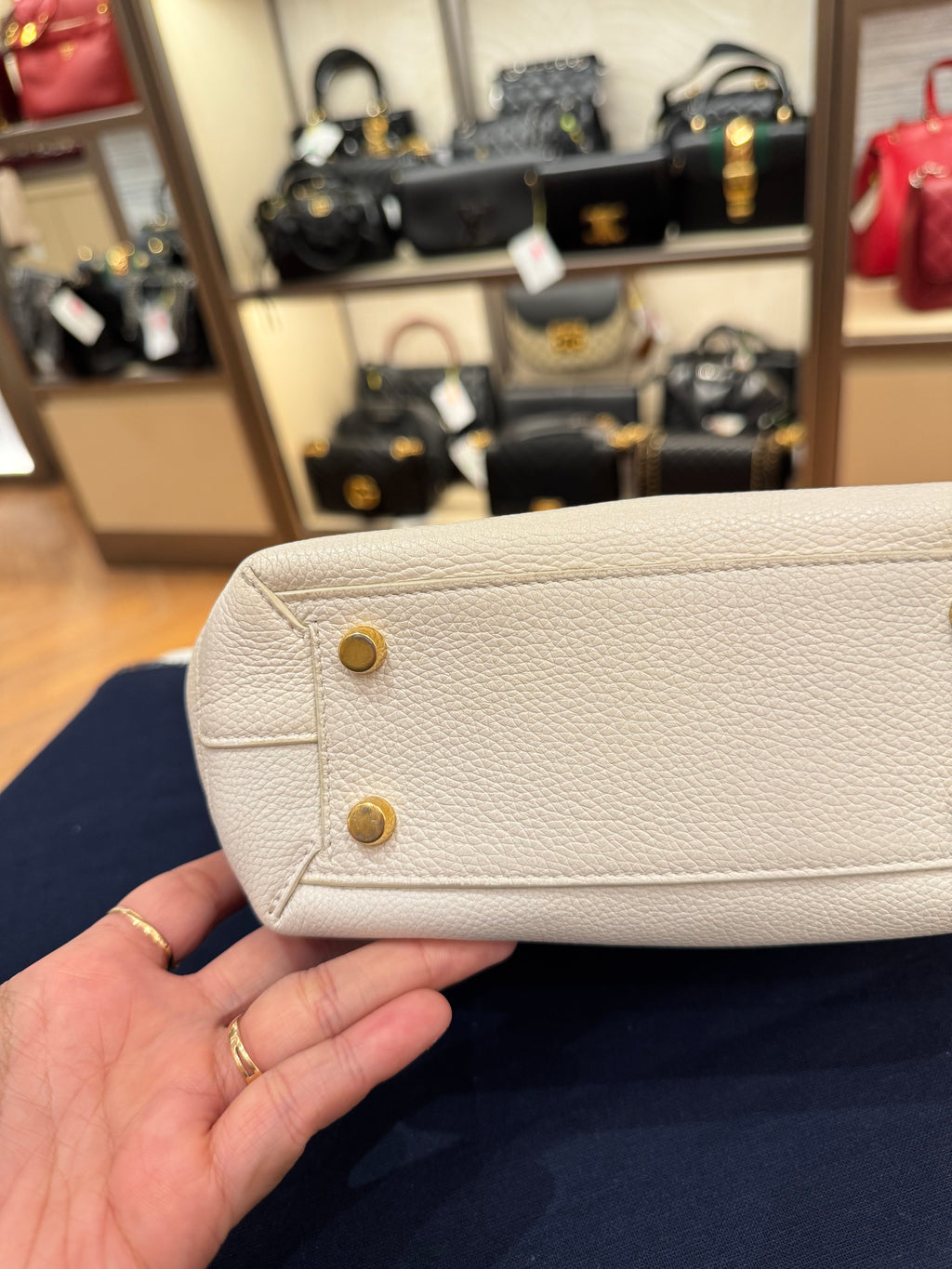 Bottega Veneta Mini Arco White