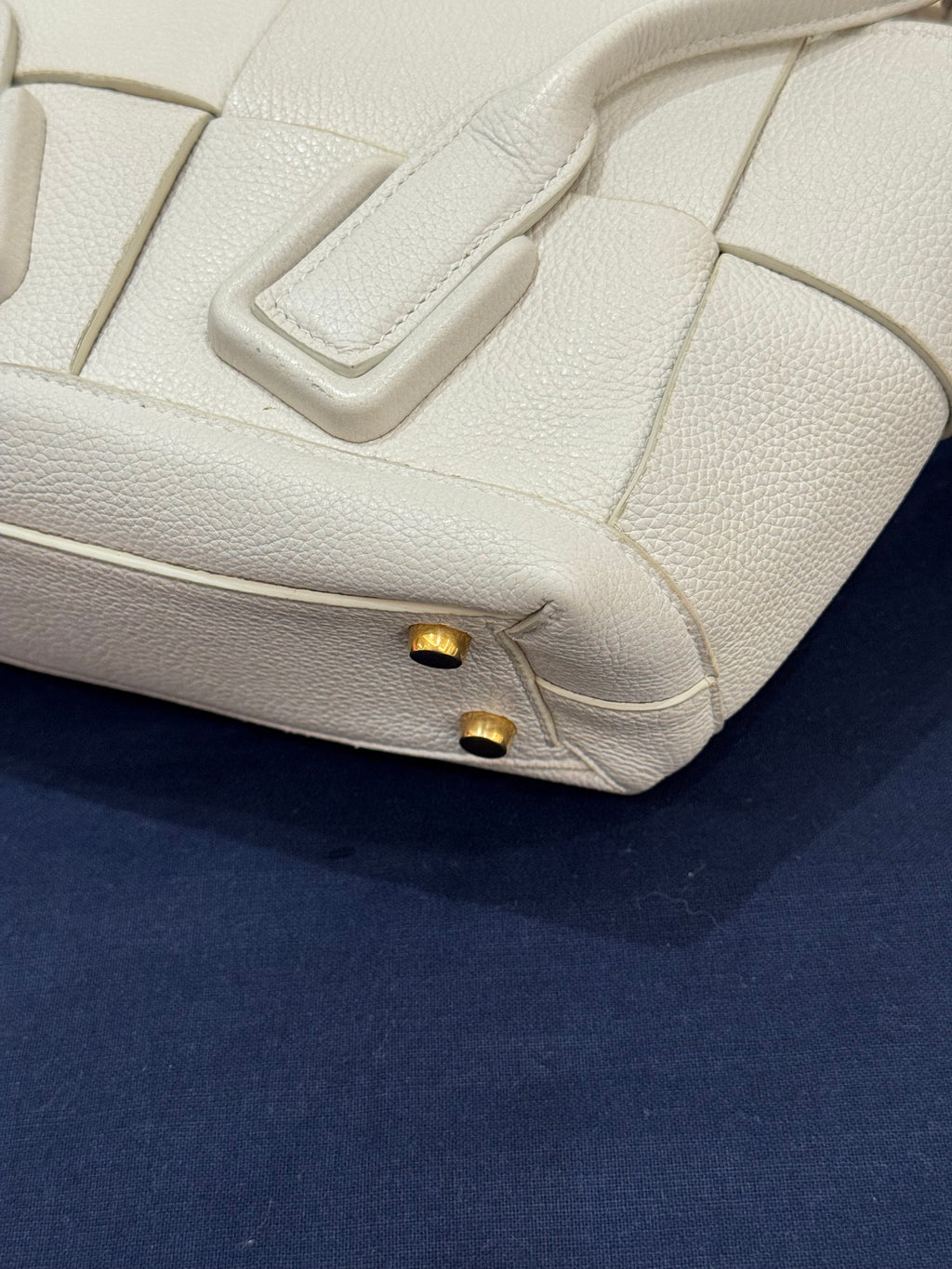 Bottega Veneta Mini Arco White