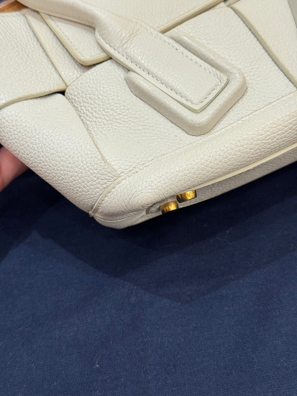 Bottega Veneta Mini Arco White