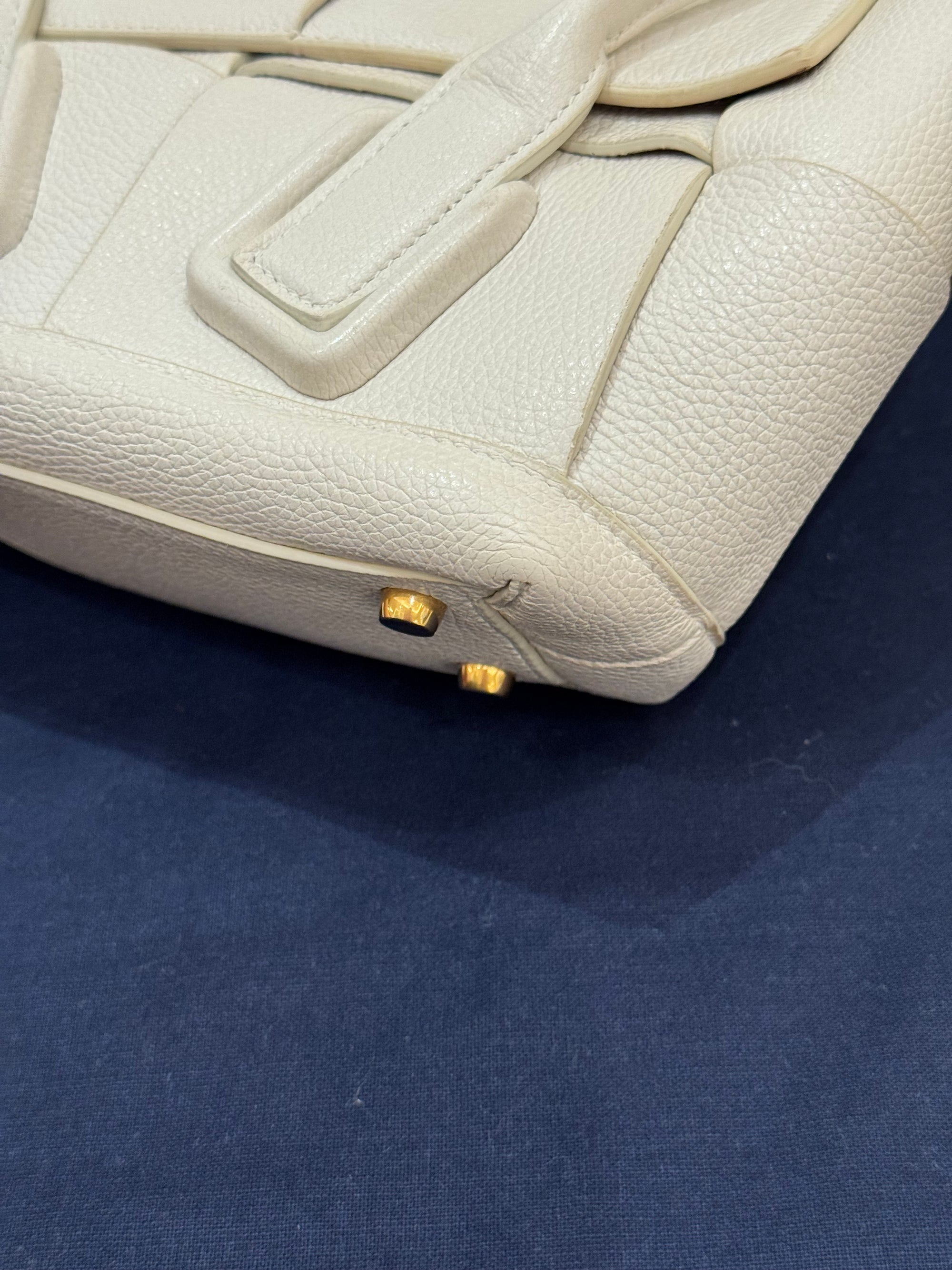 Bottega Veneta Mini Arco White