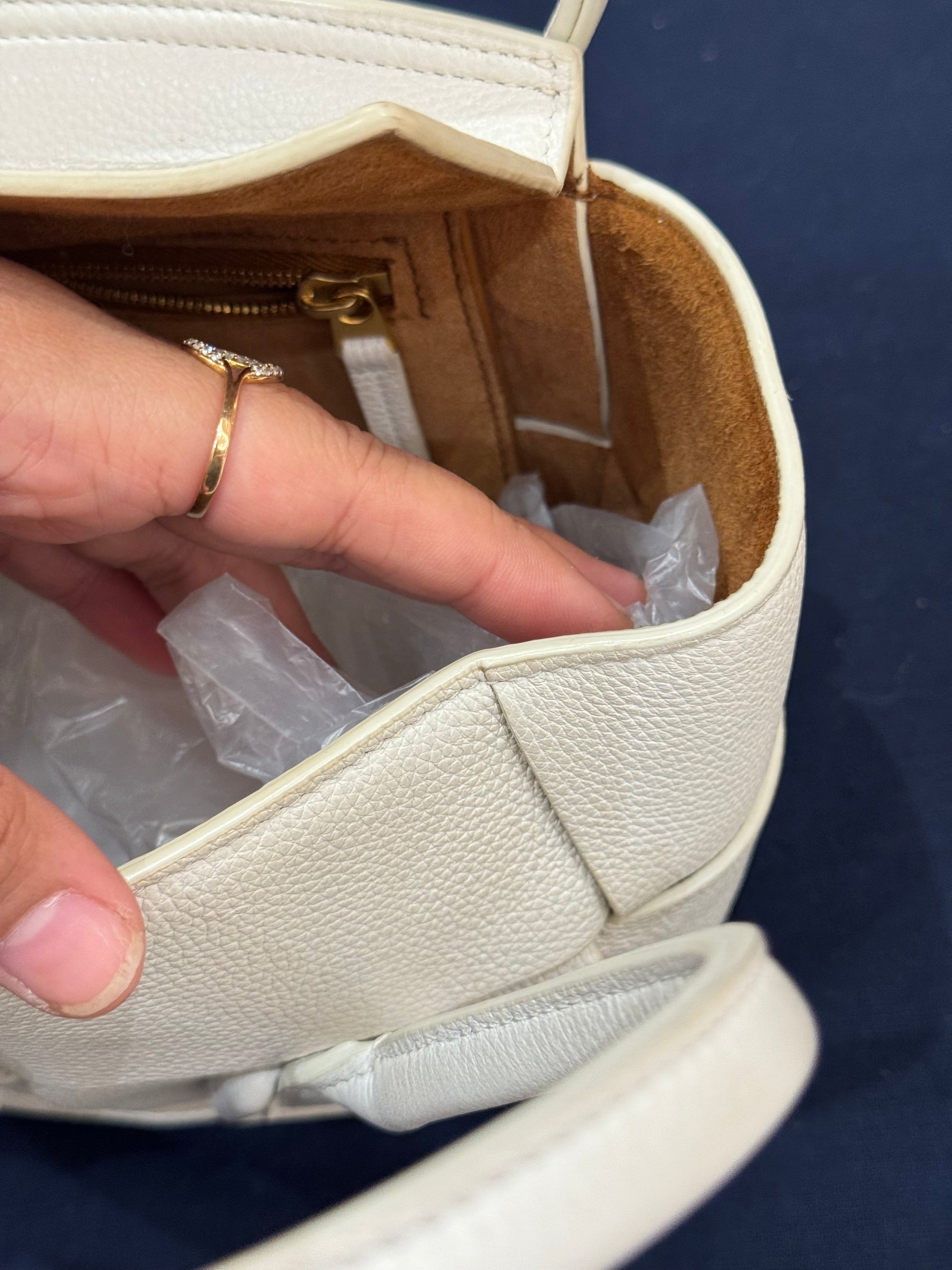 Bottega Veneta Mini Arco White