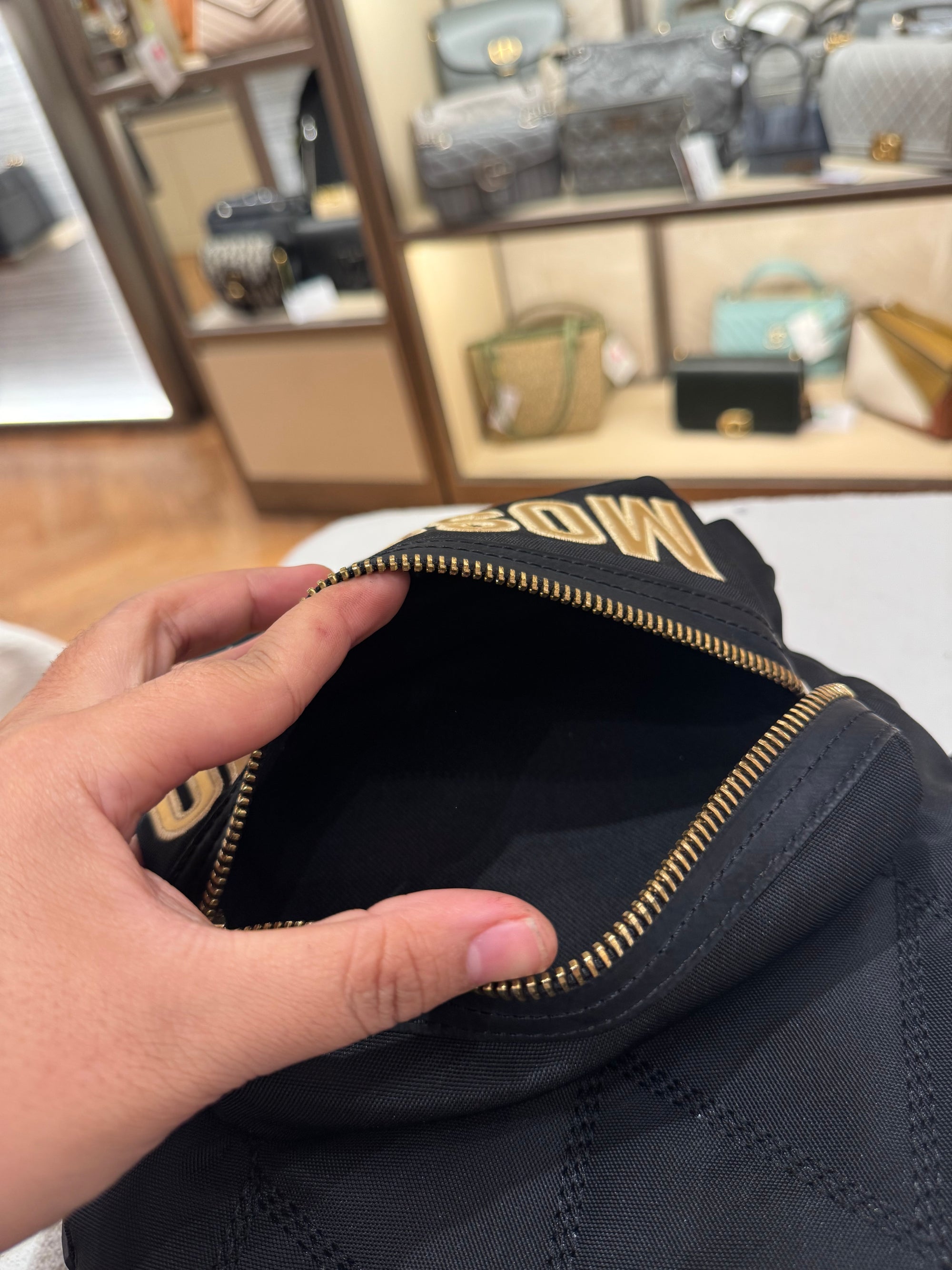 Moschino Backpack Black