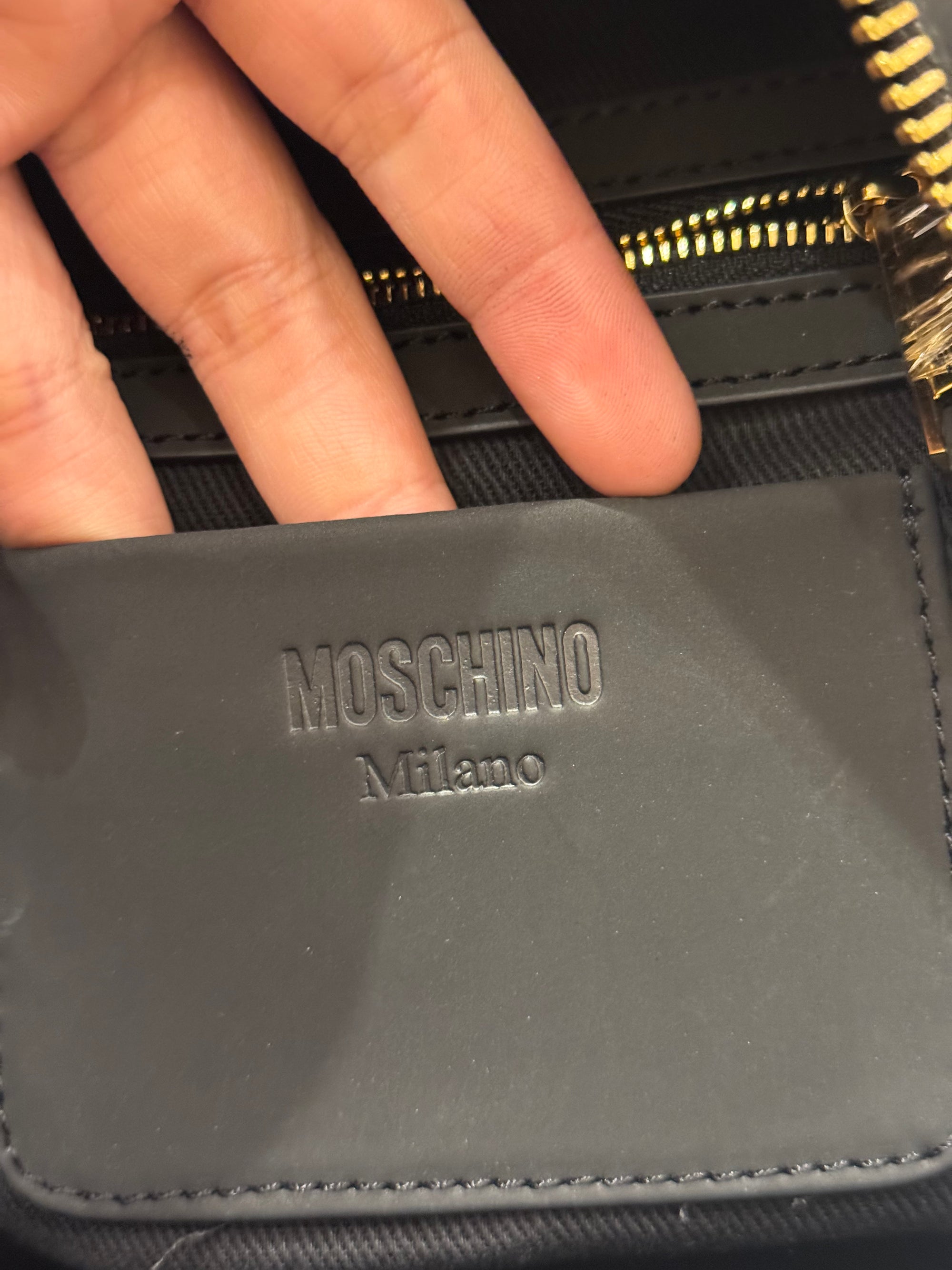 Moschino Backpack Black