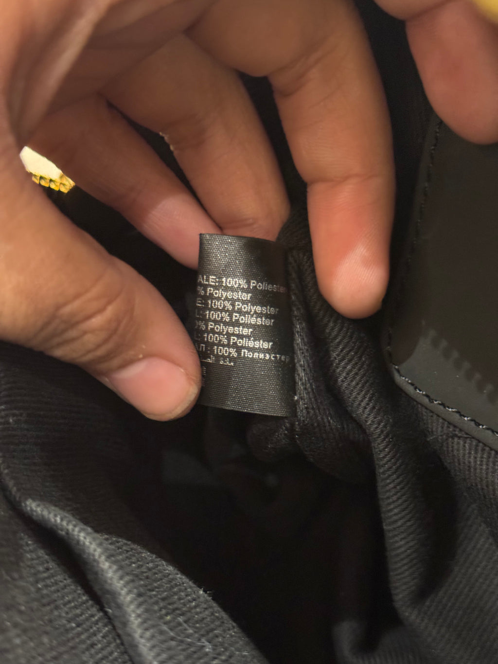 Moschino Backpack Black