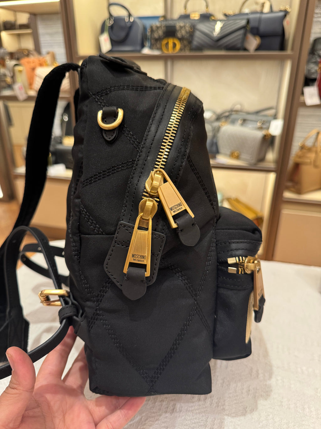 Moschino Backpack Black