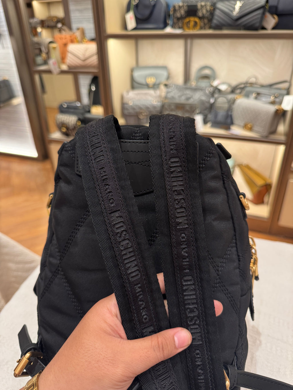 Moschino Backpack Black