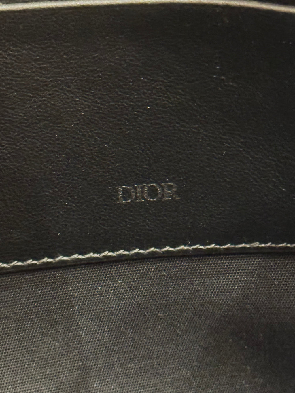 Dior Pouch Oblique Galaxy Black