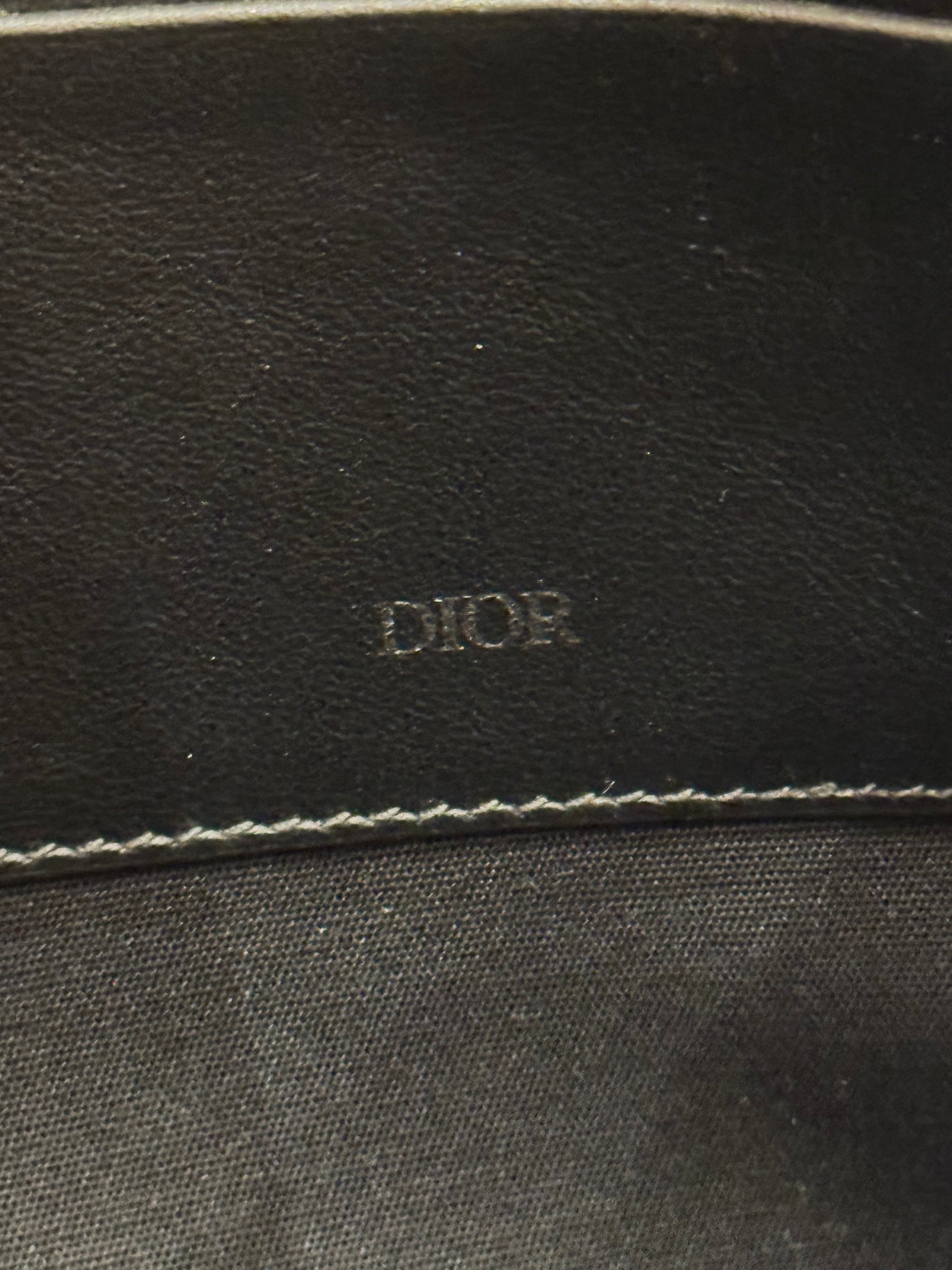 Dior Pouch Oblique Galaxy Black