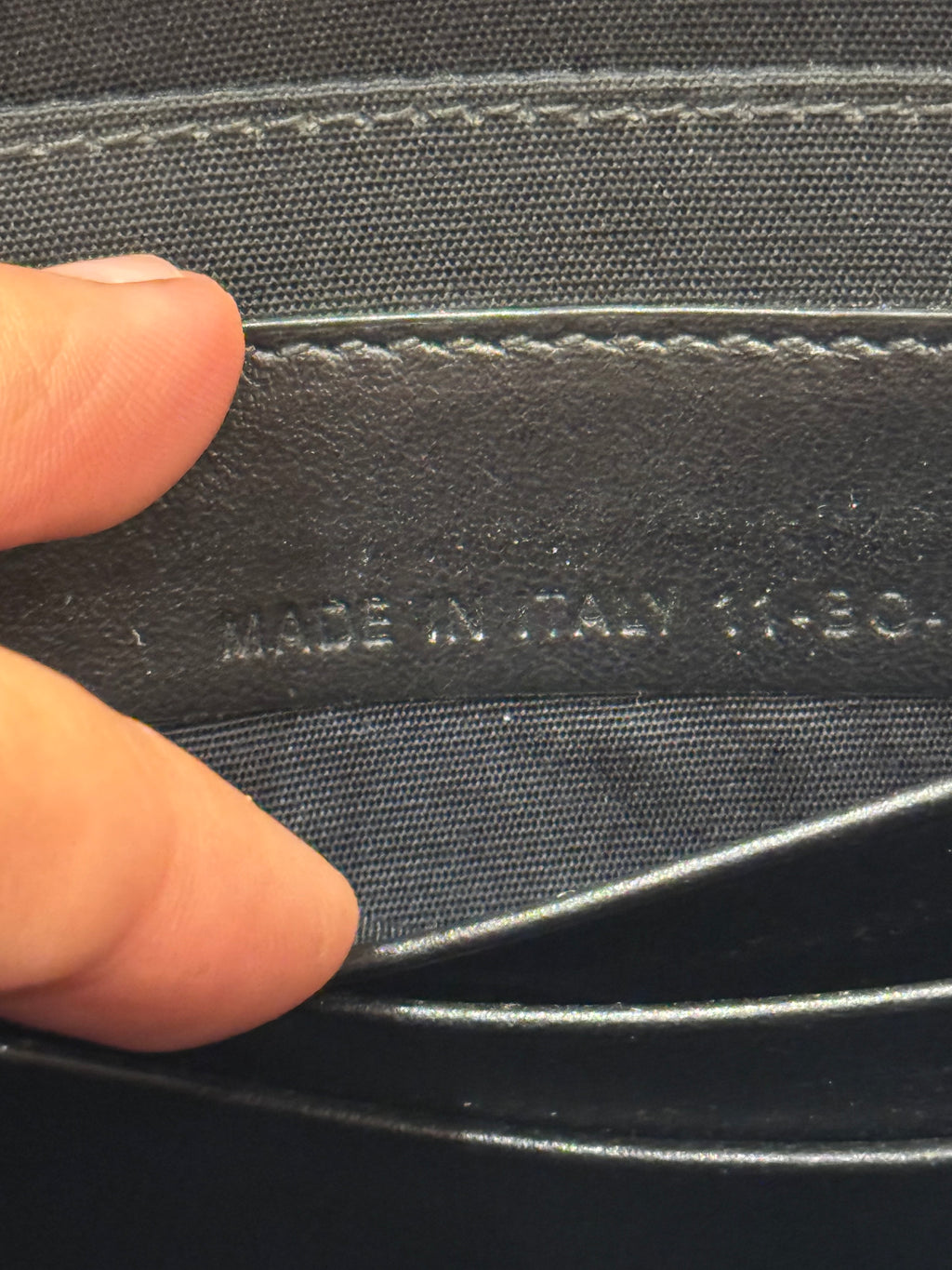 Dior Pouch Oblique Galaxy Black