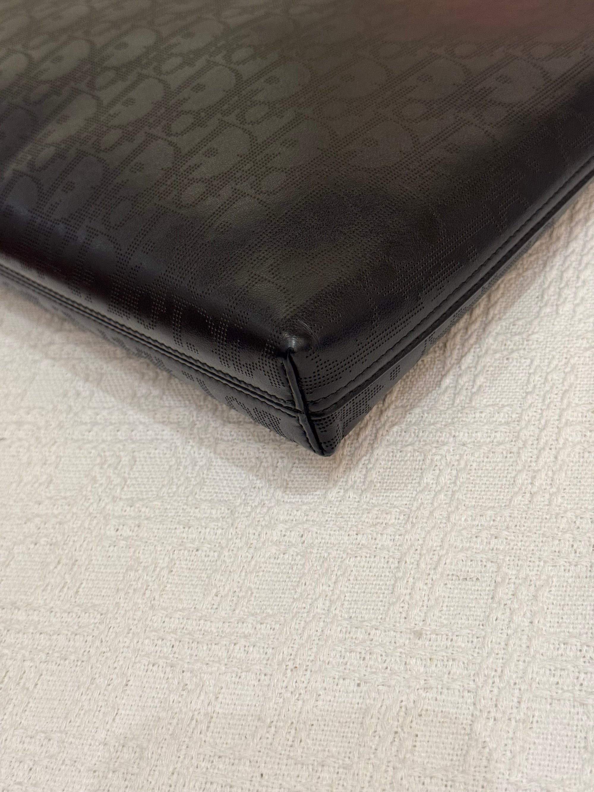 Dior Pouch Oblique Galaxy Black