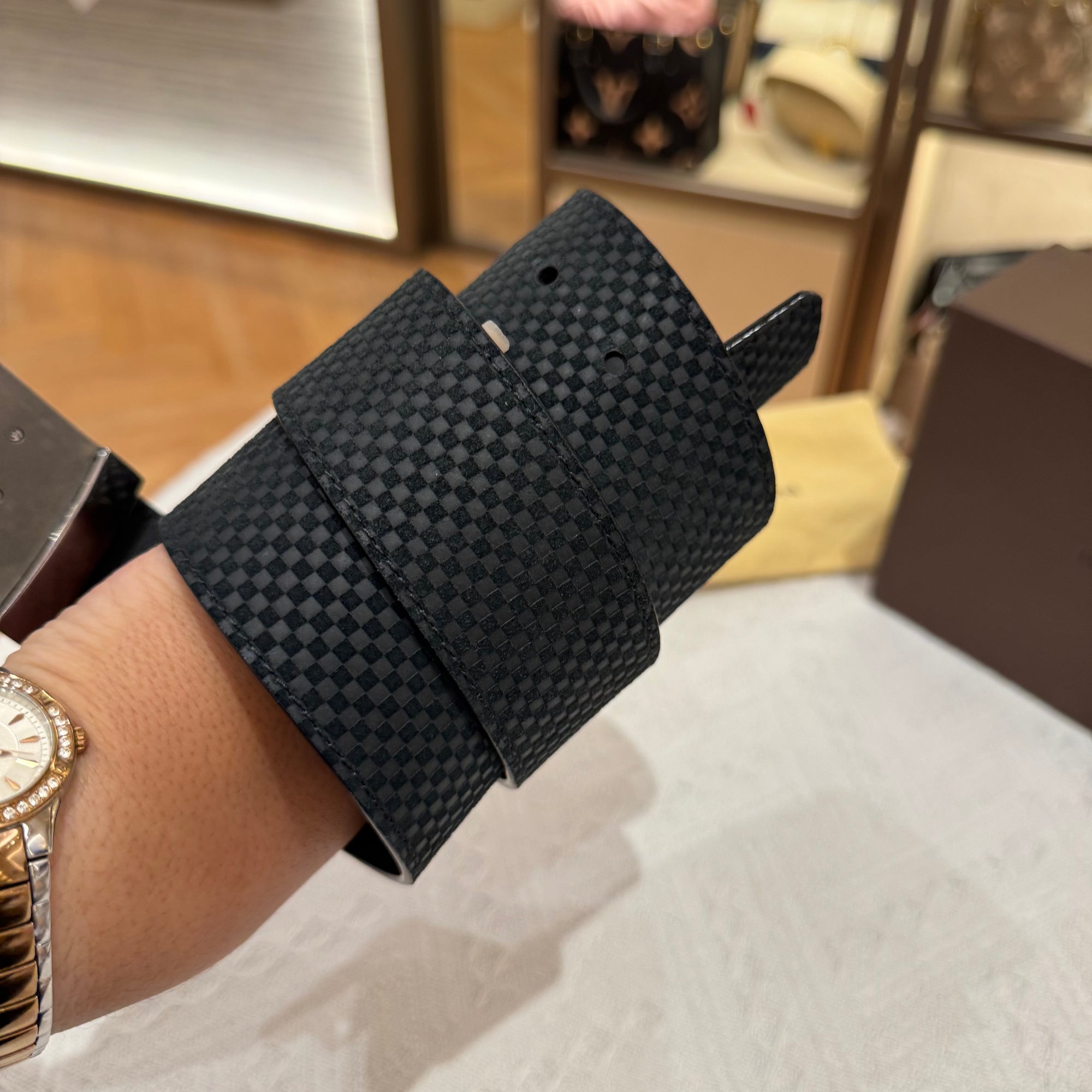 Louis Vuitton Belt Black