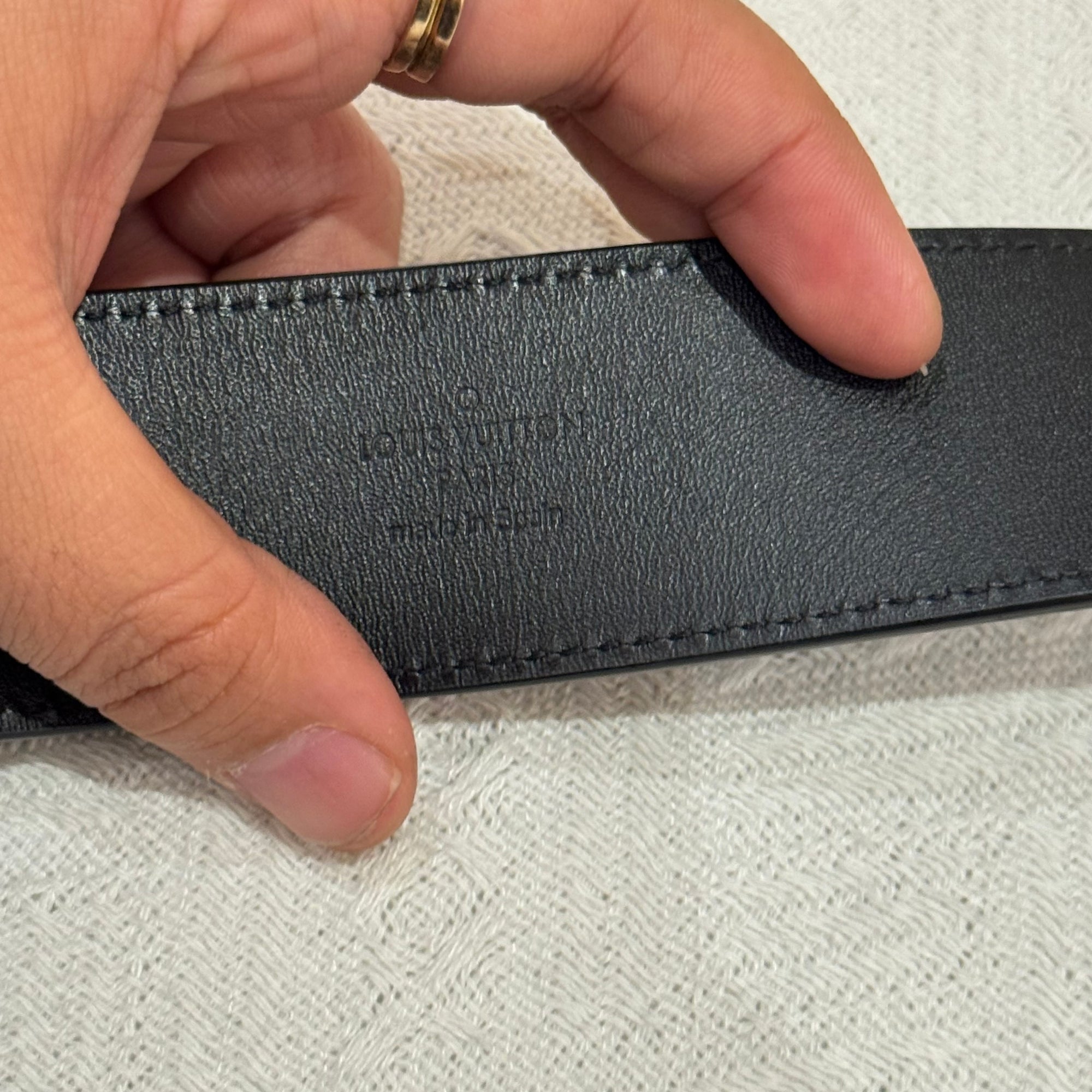 Louis Vuitton Belt Black