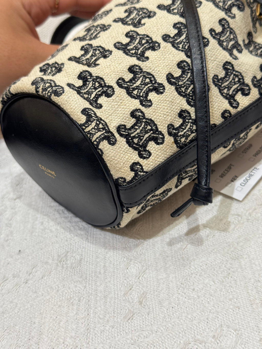 Celine Mini Bucket Triomphe