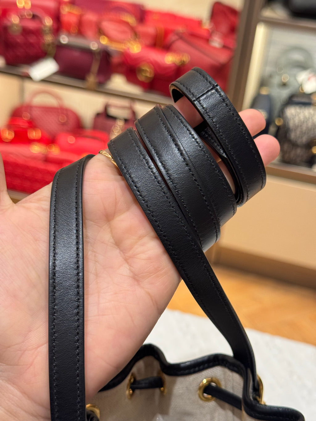 Celine Mini Bucket Triomphe