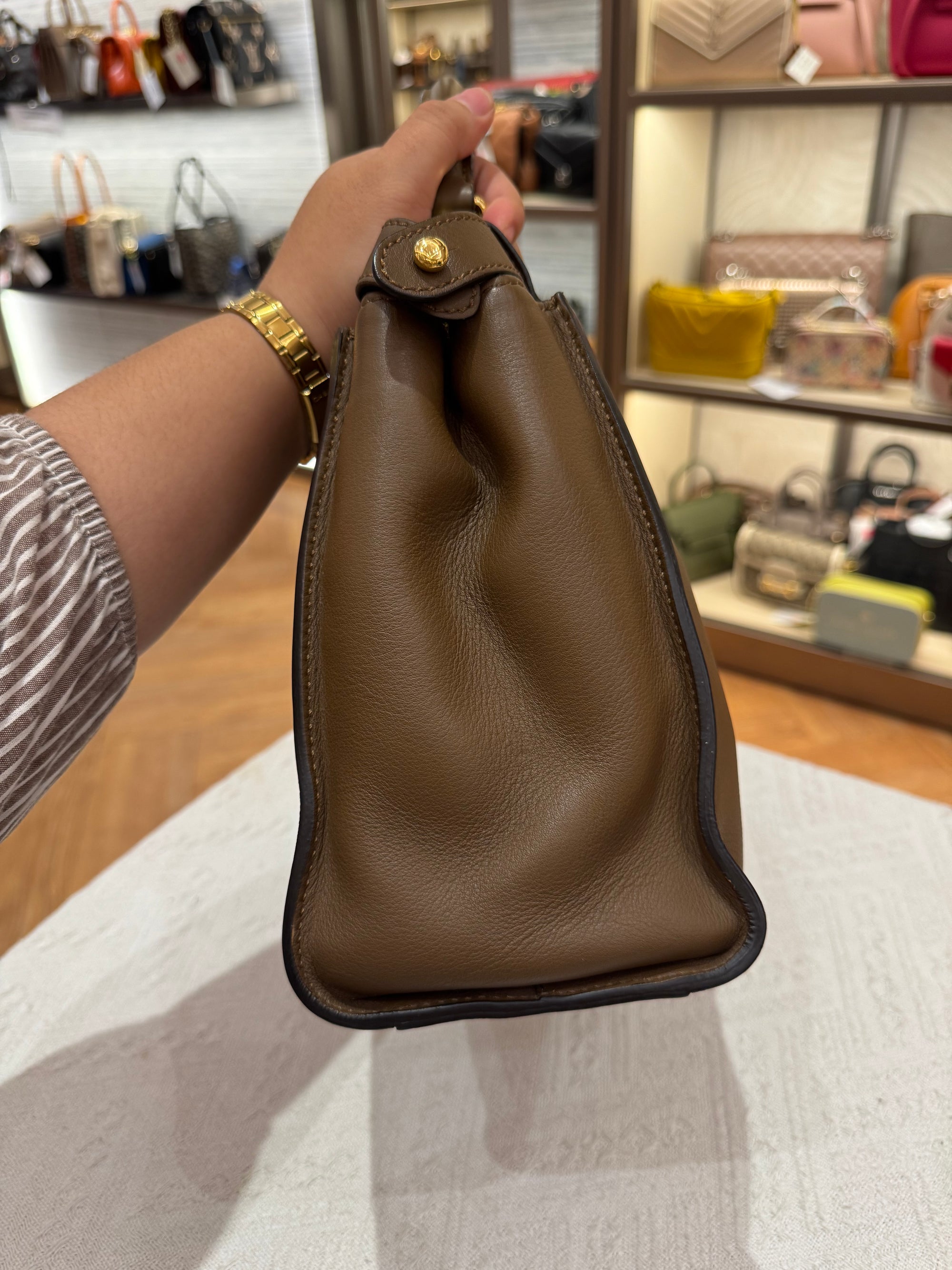 Fendi Peekaboo Medium Brown