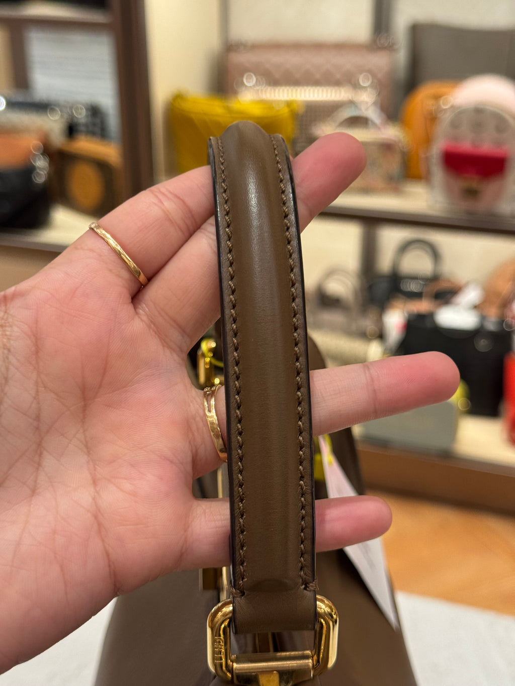 Fendi Peekaboo Medium Brown
