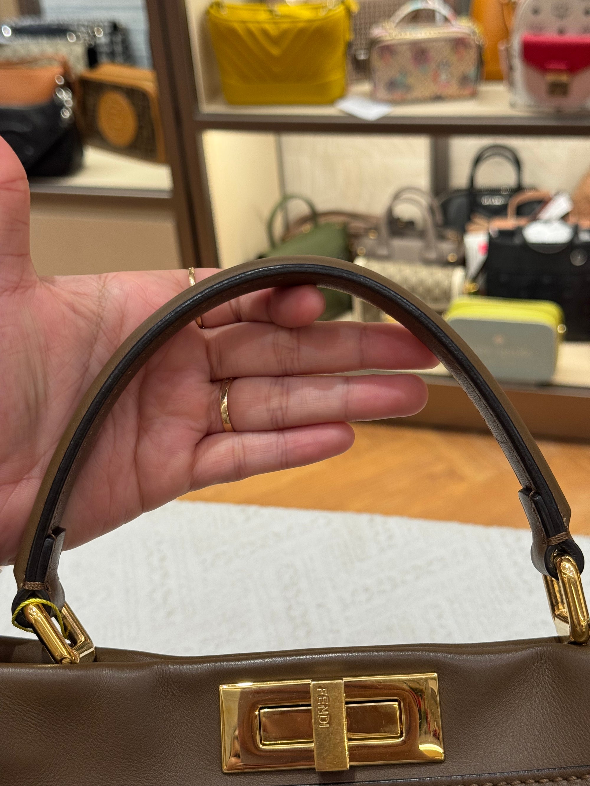 Fendi Peekaboo Medium Brown
