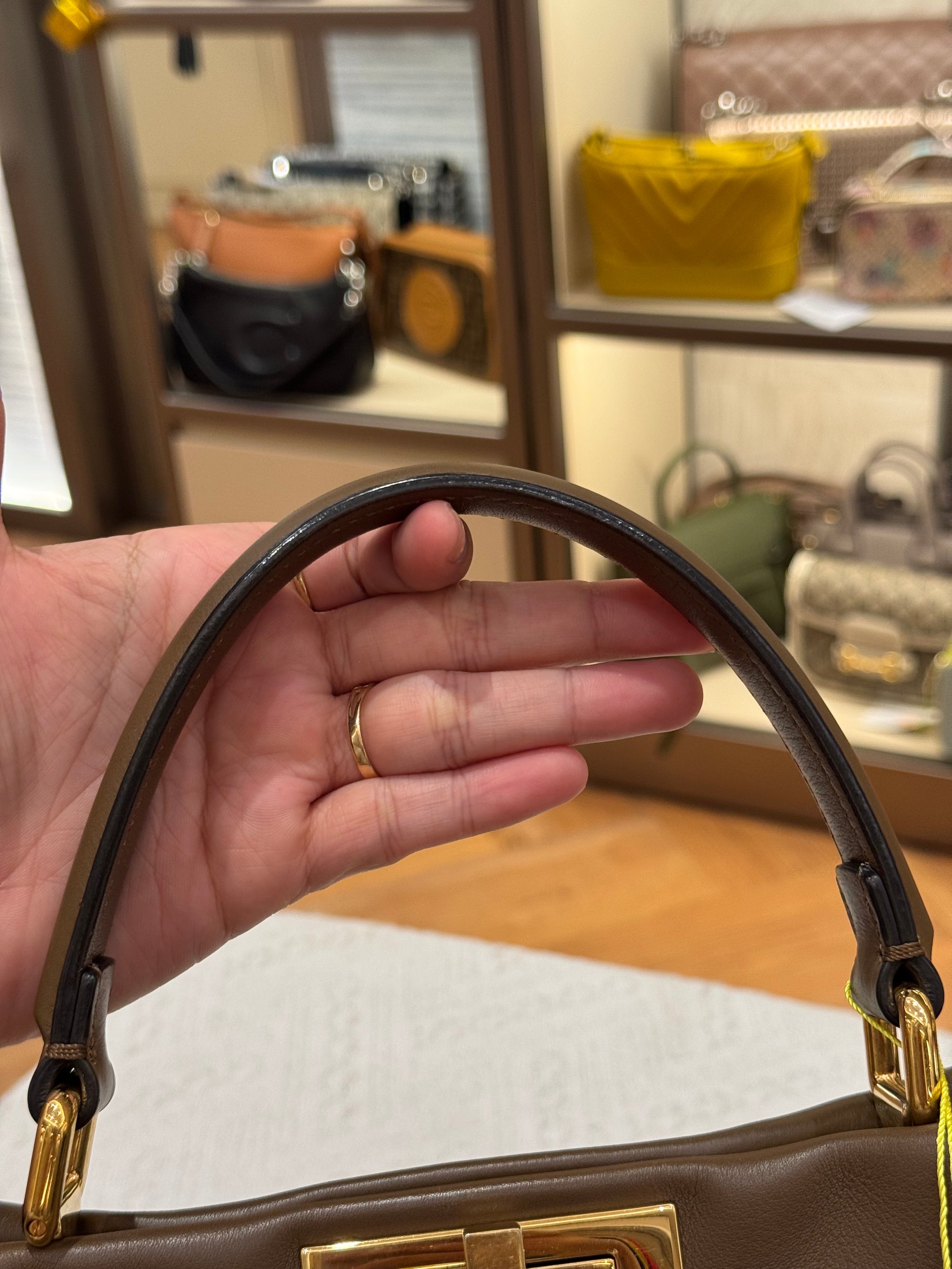 Fendi Peekaboo Medium Brown