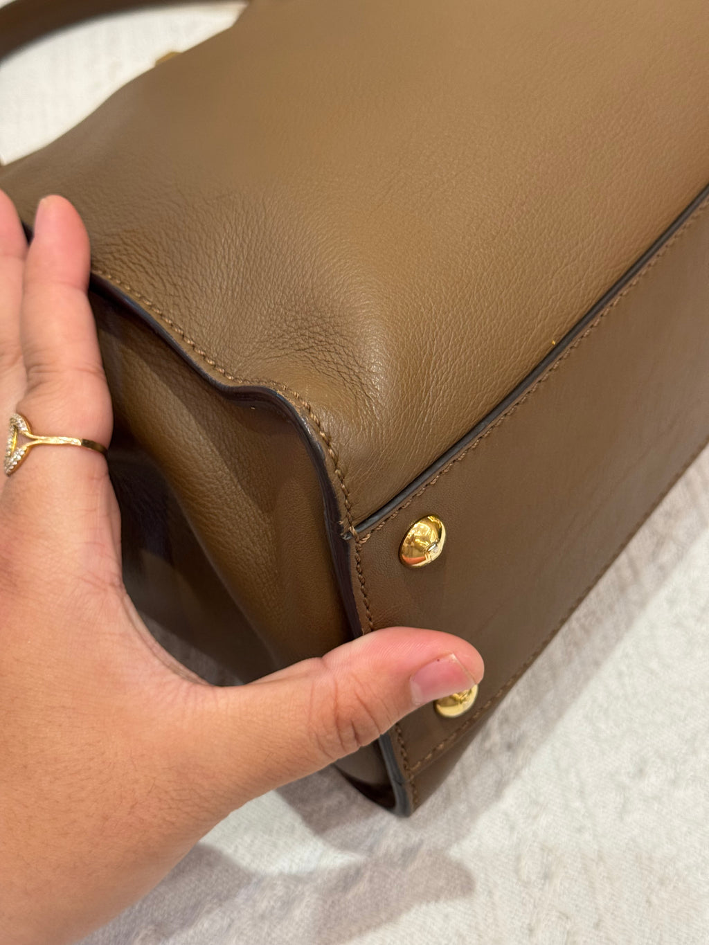 Fendi Peekaboo Medium Brown