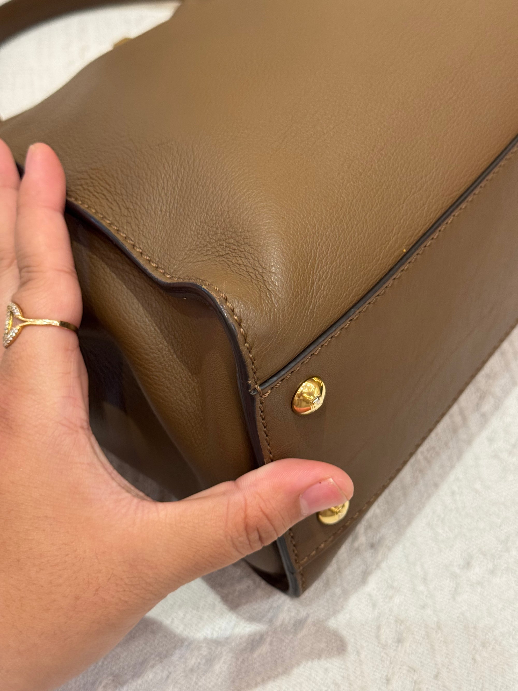 Fendi Peekaboo Medium Brown