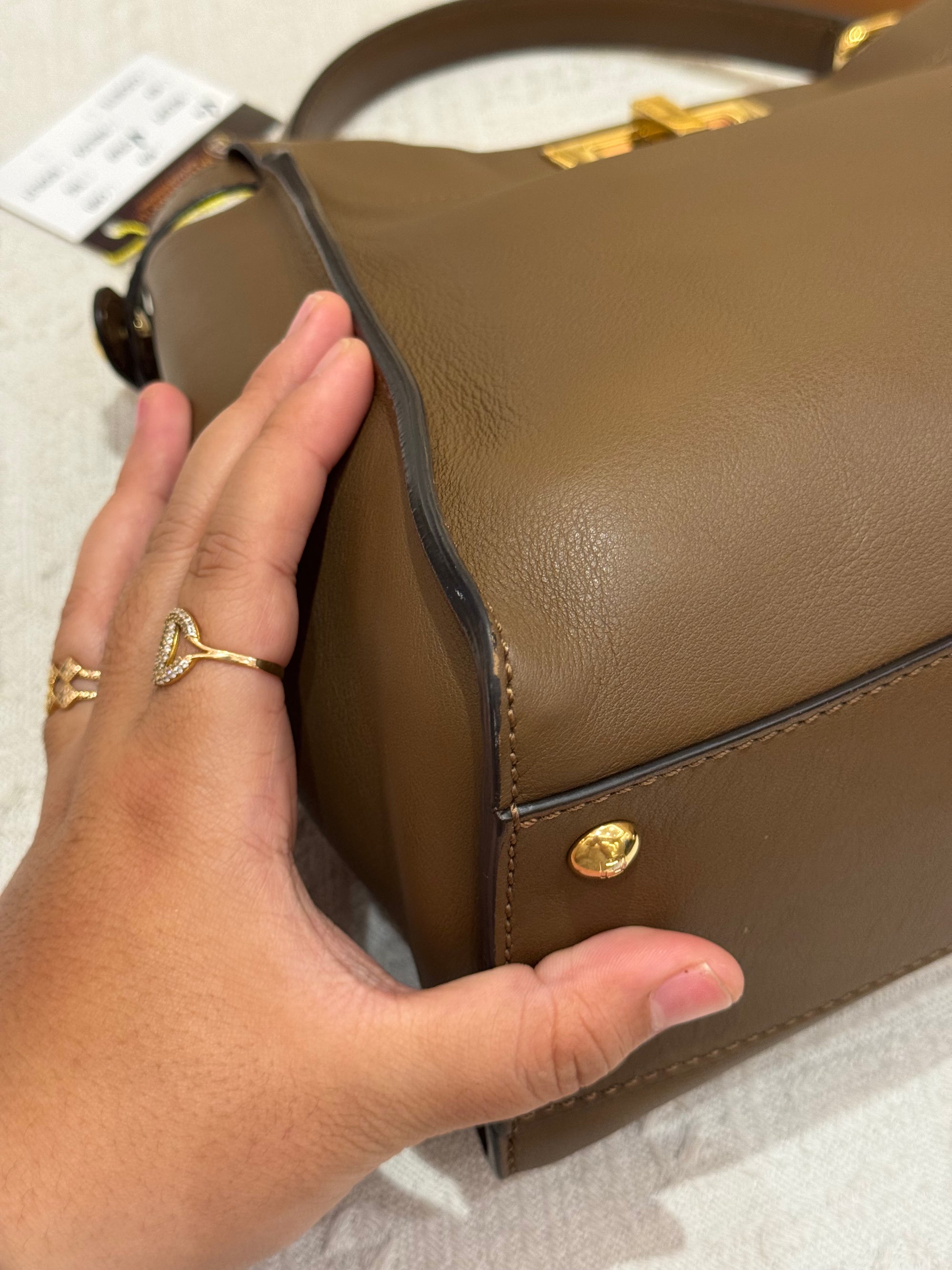 Fendi Peekaboo Medium Brown