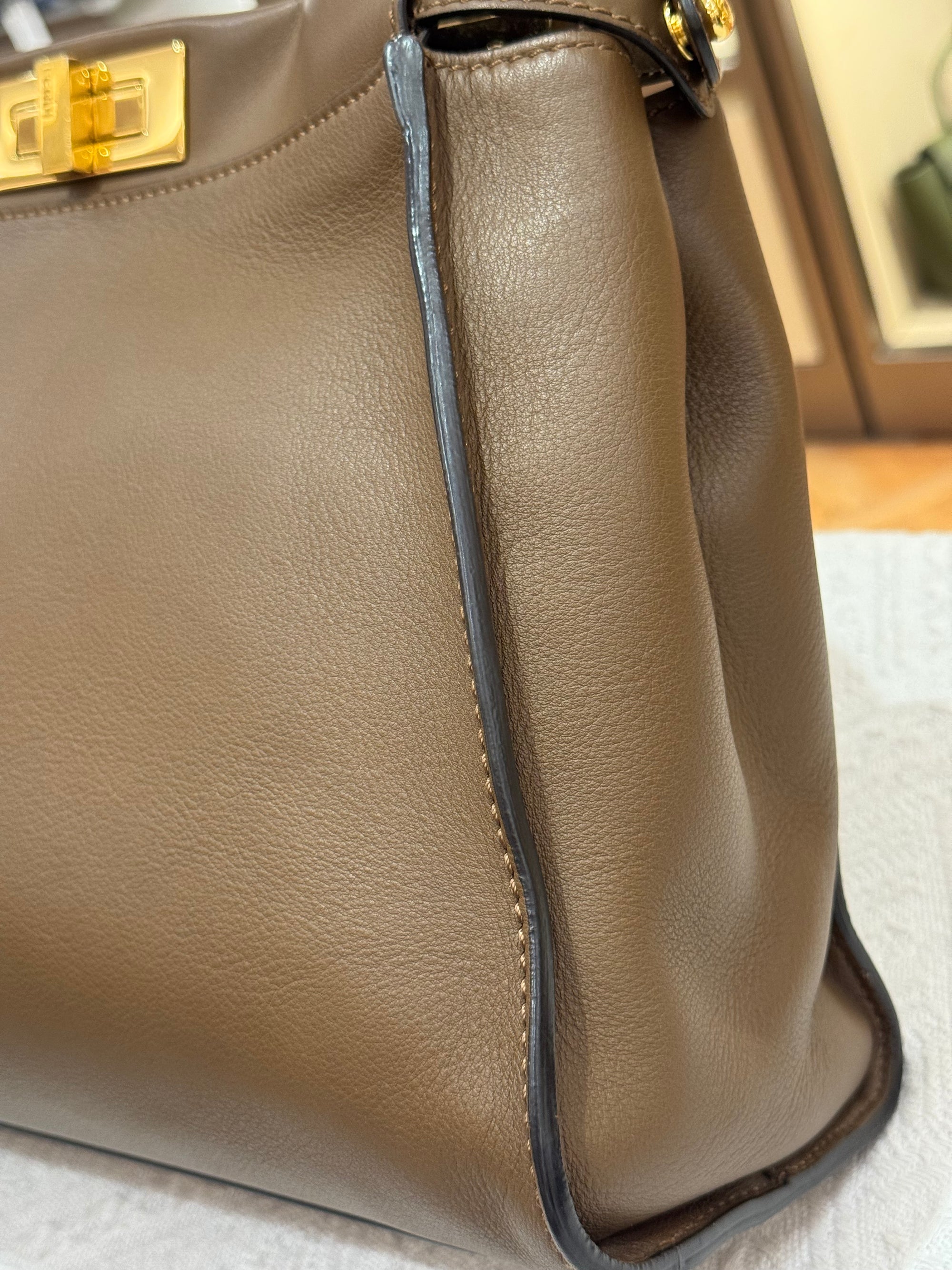 Fendi Peekaboo Medium Brown