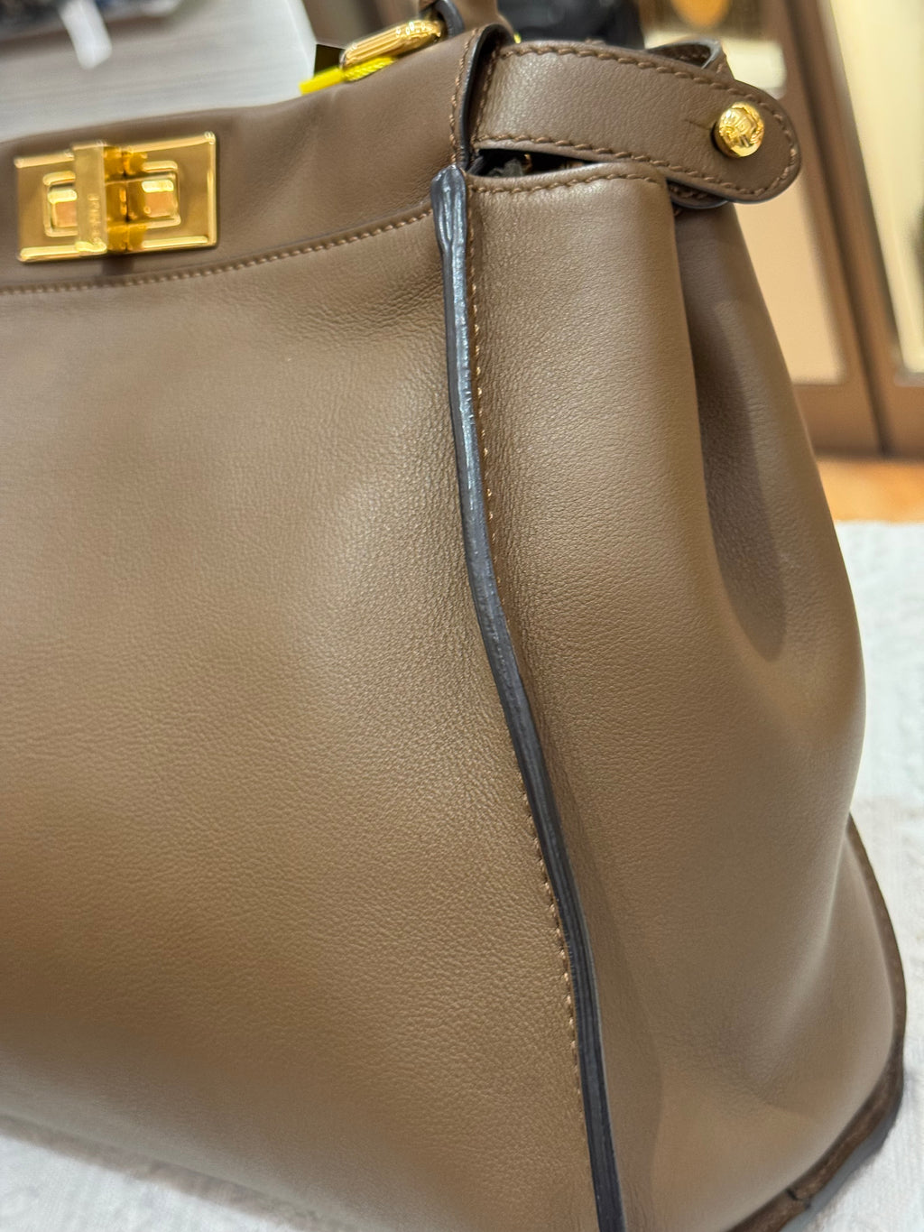 Fendi Peekaboo Medium Brown