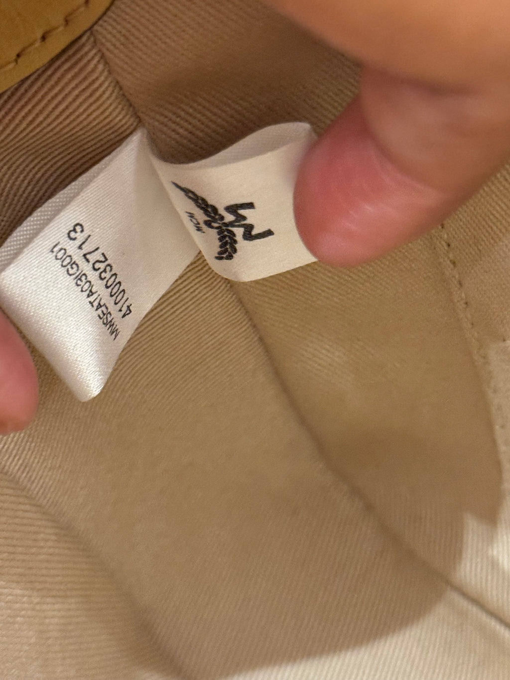 MCM 2way Visetos Beige