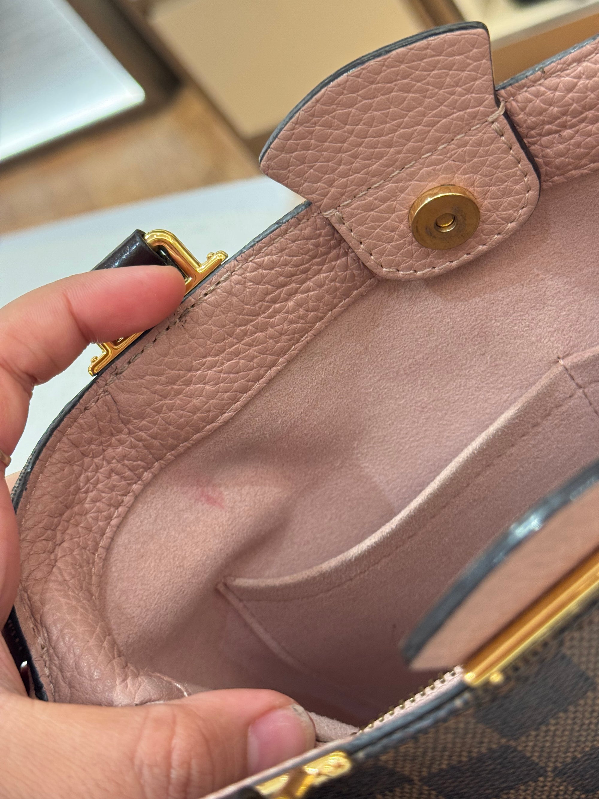 Louis Vuitton Britanny Damier Magnolia