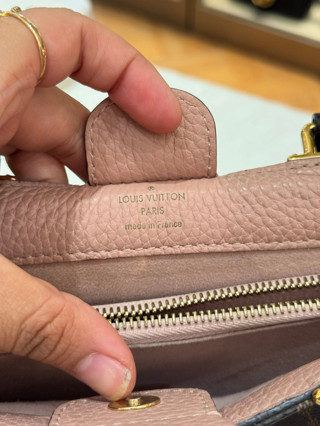 Louis Vuitton Britanny Damier Magnolia