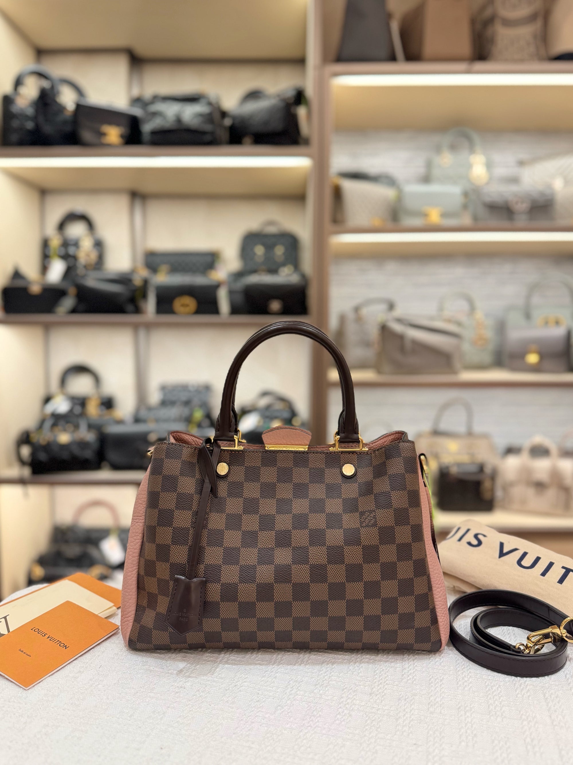 Louis Vuitton Britanny Damier Magnolia