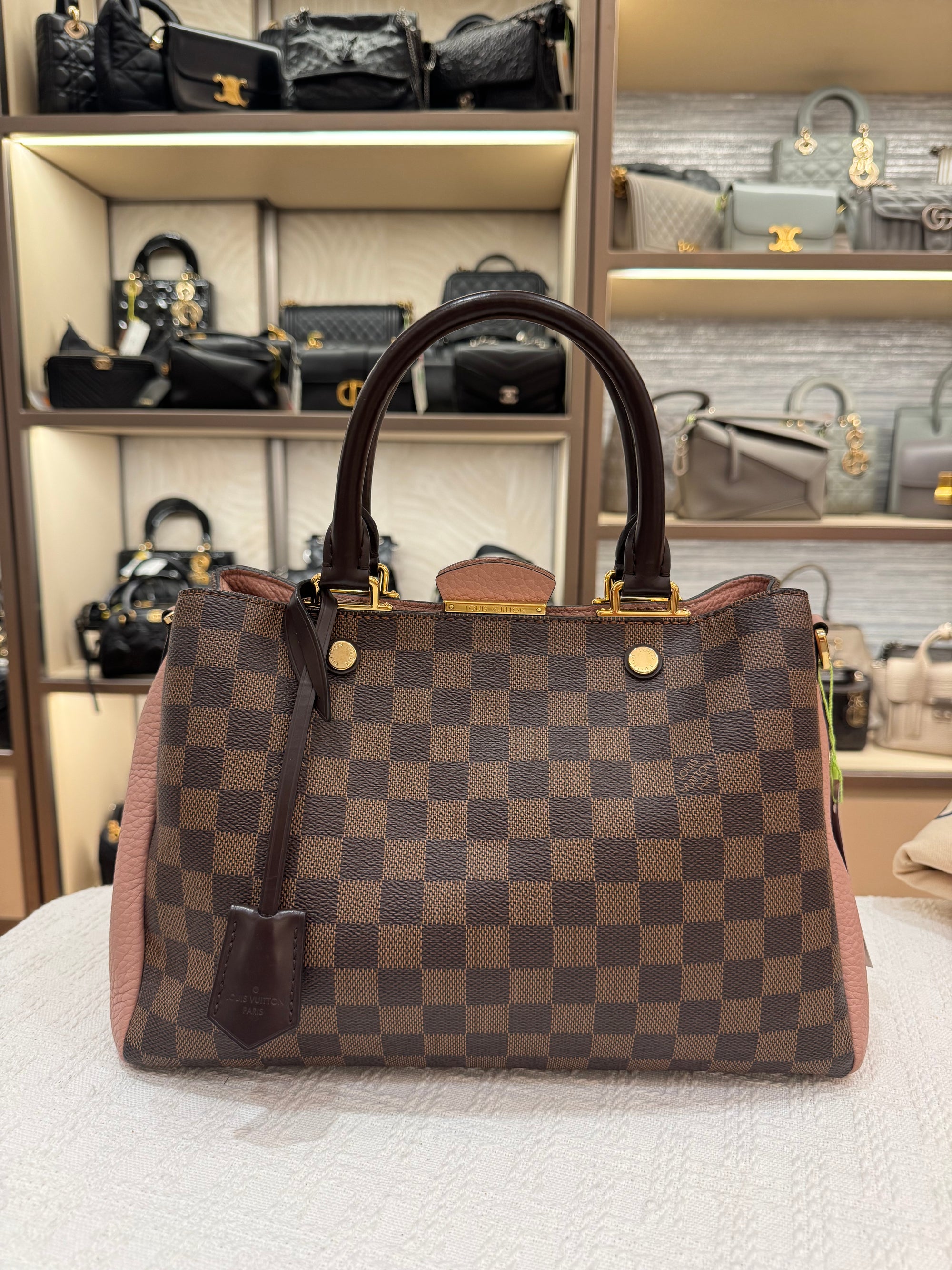 Louis Vuitton Britanny Damier Magnolia